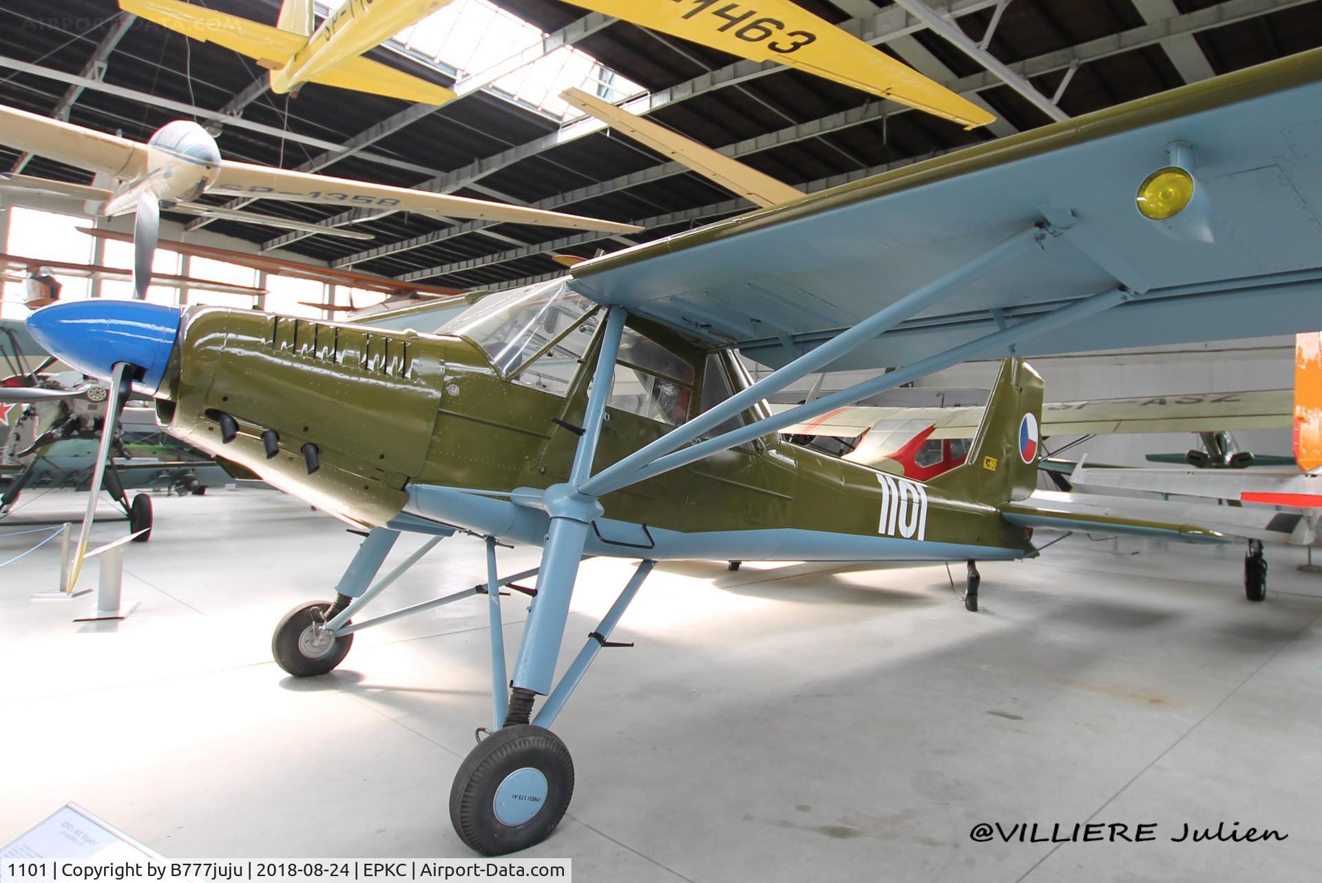1101, 1956 Aero L-60E Brigadyr C/N 150723, at Cracovie