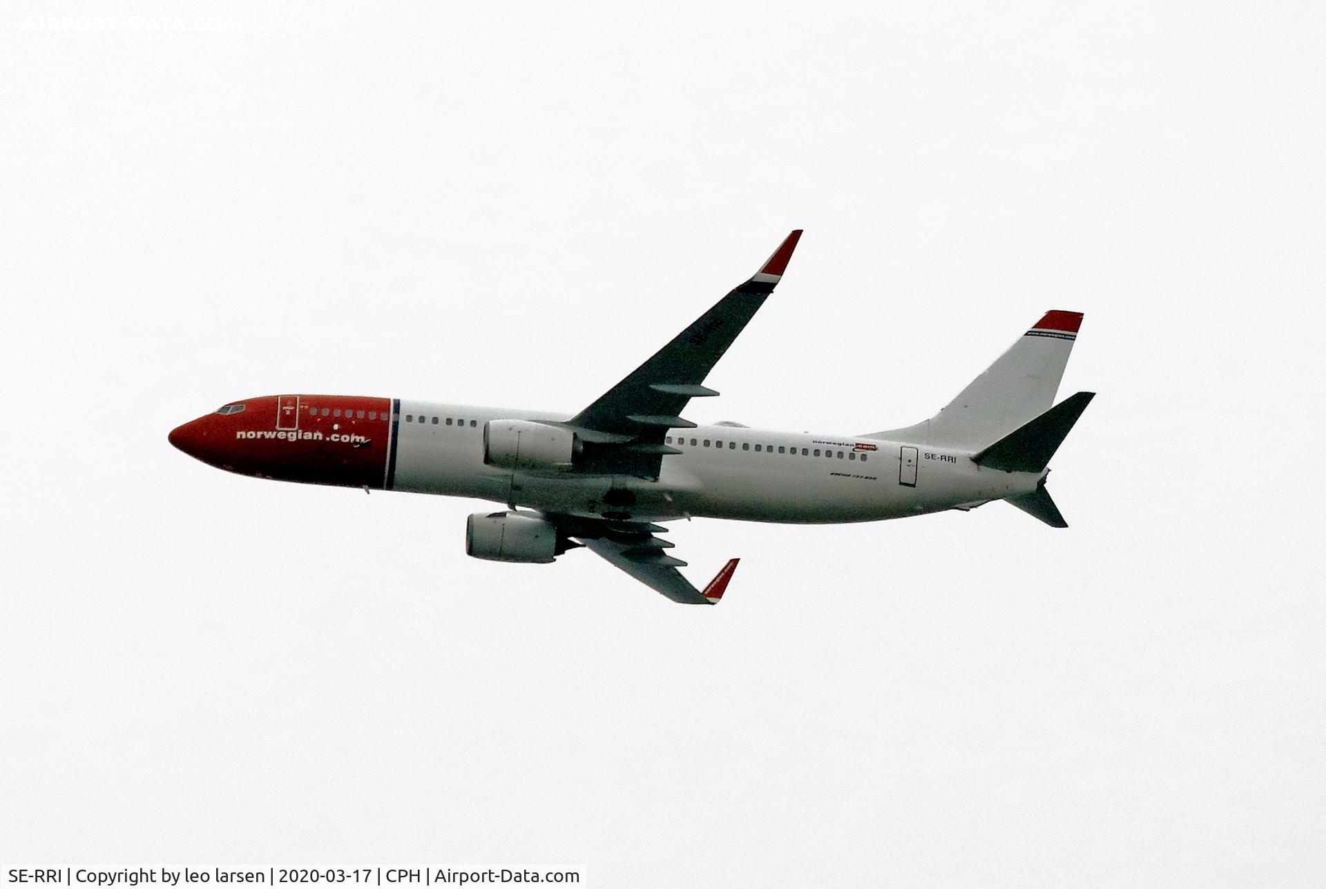 SE-RRI, 2015 Boeing 737-8JP C/N 41136, Copenhagen 17.3.2020