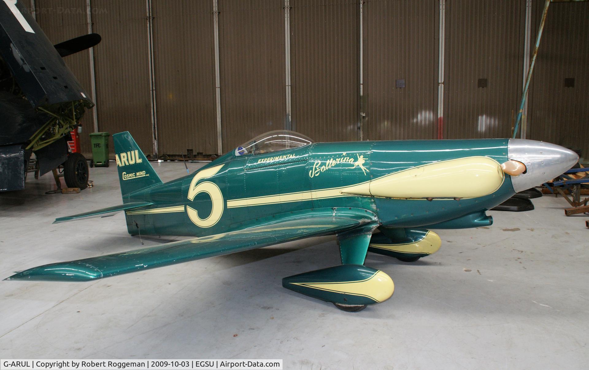 G-ARUL, 1973 LeVier Cosmic Wind C/N PFA 1511, Racenumber 5.BALLERINA.