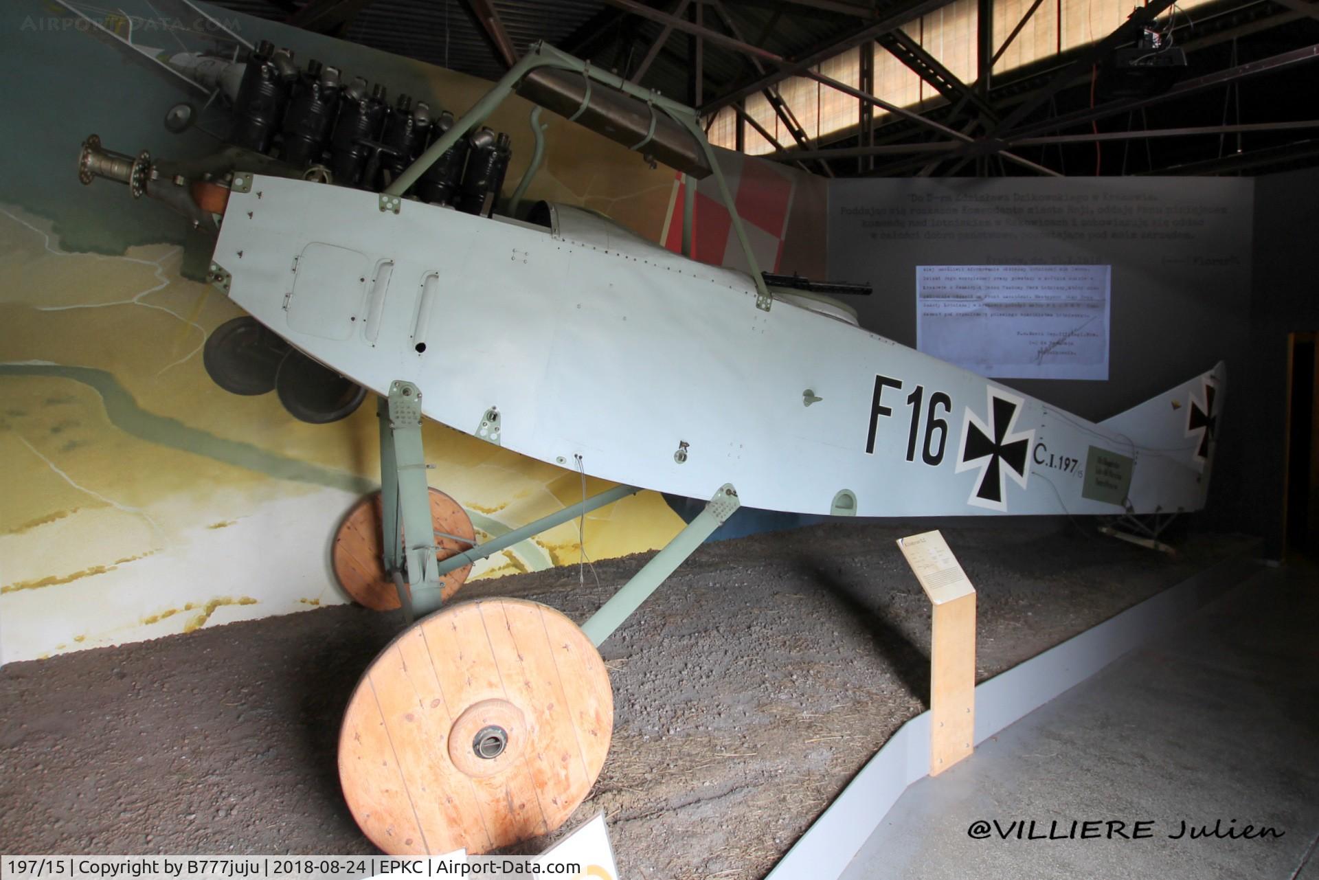 197/15, 1915 Albatros Flugzeugbau C.1 C/N not found, at Cracovie