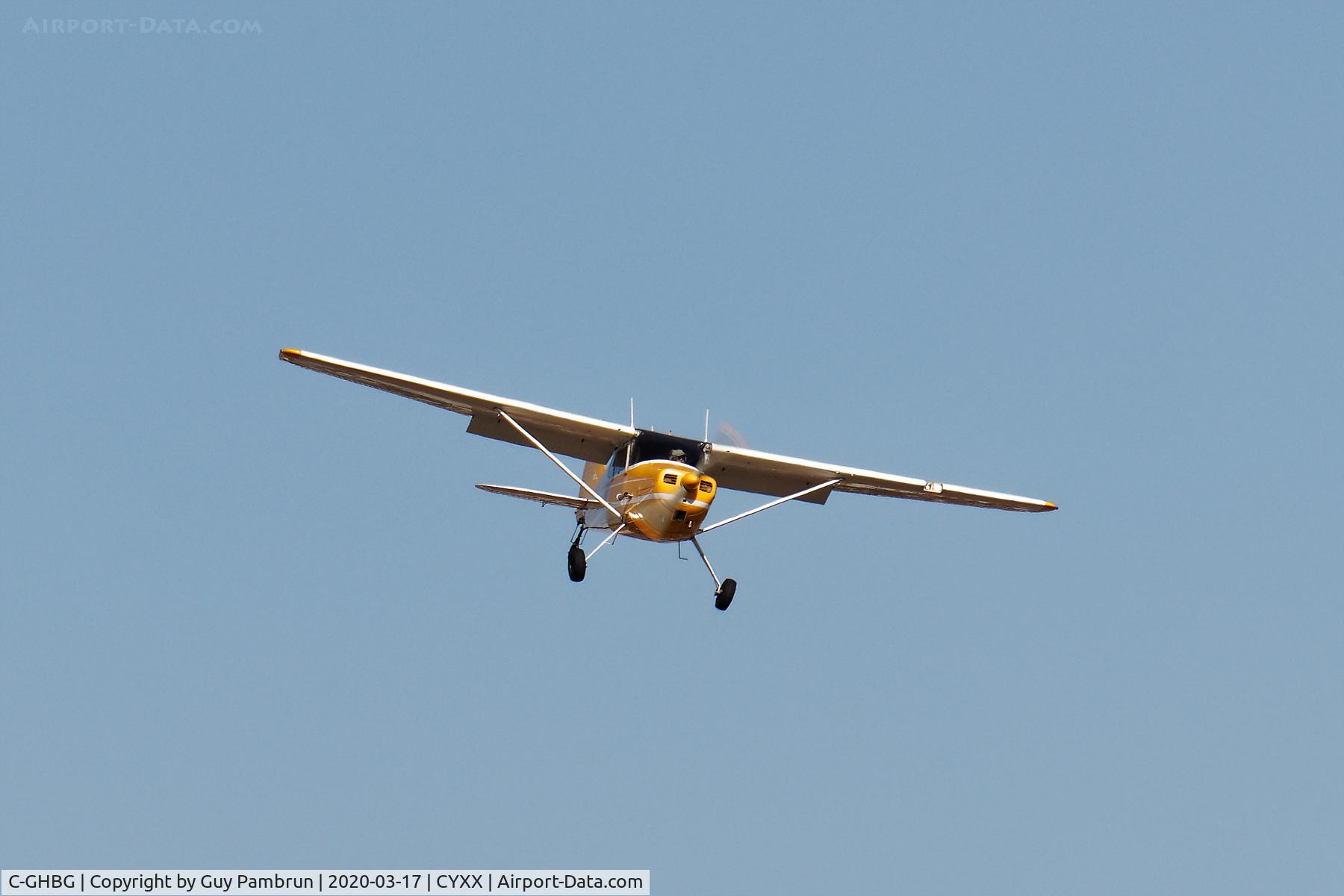 C-GHBG, 1952 Cessna 170B C/N 20565, Landing