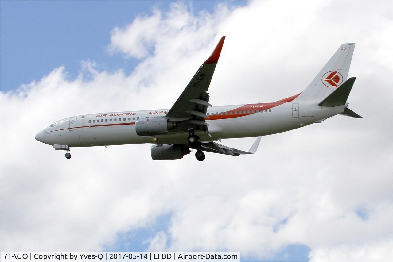 7T-VJO, 2001 Boeing 737-8D6 C/N 30207, Boeing 737-8D6, On final rwy 23, Bordeaux-Mérignac airport (LFBD-BOD)