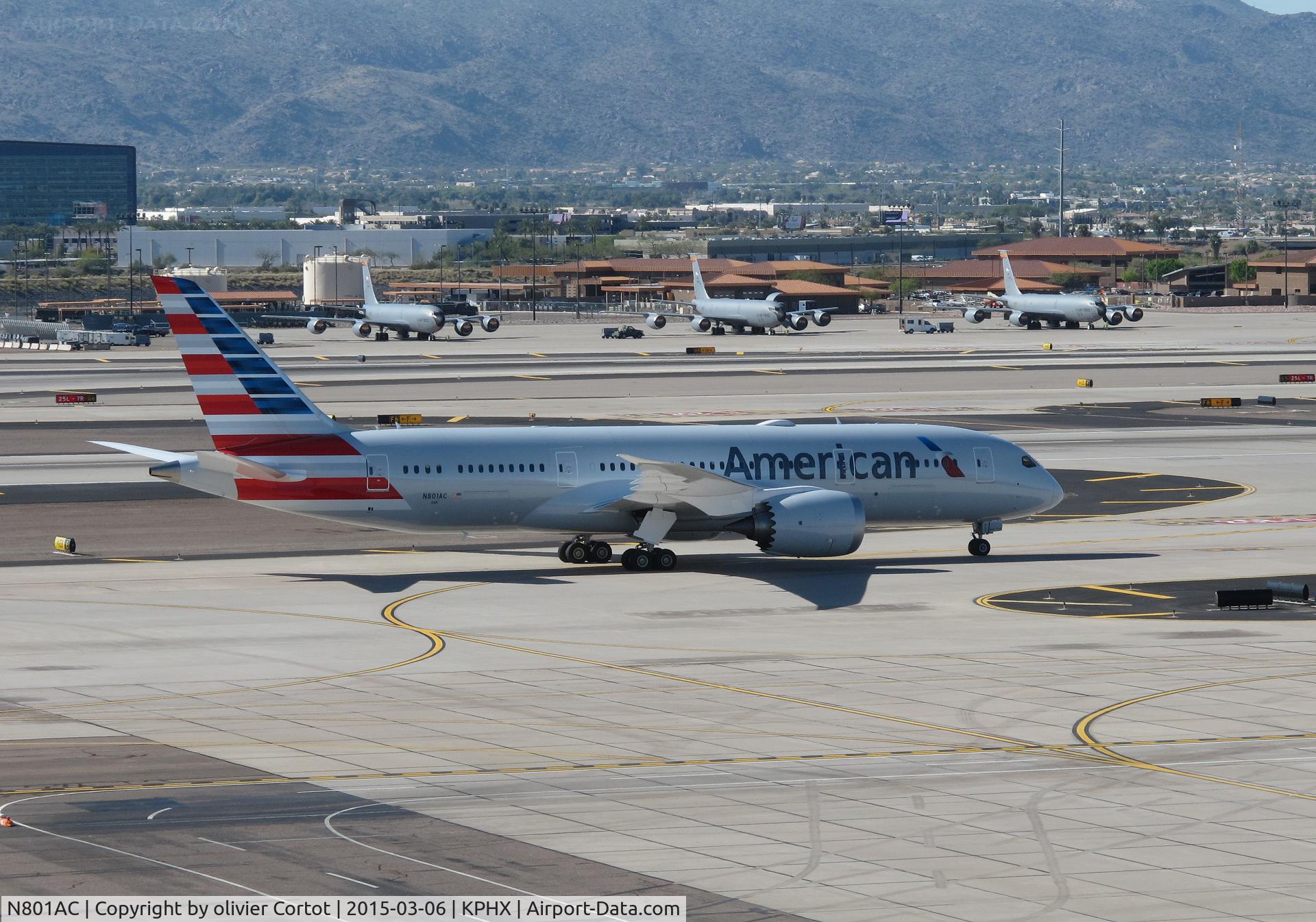 N801AC, 2015 Boeing 787-8 Dreamliner Dreamliner C/N 40619, Phoenix 2015