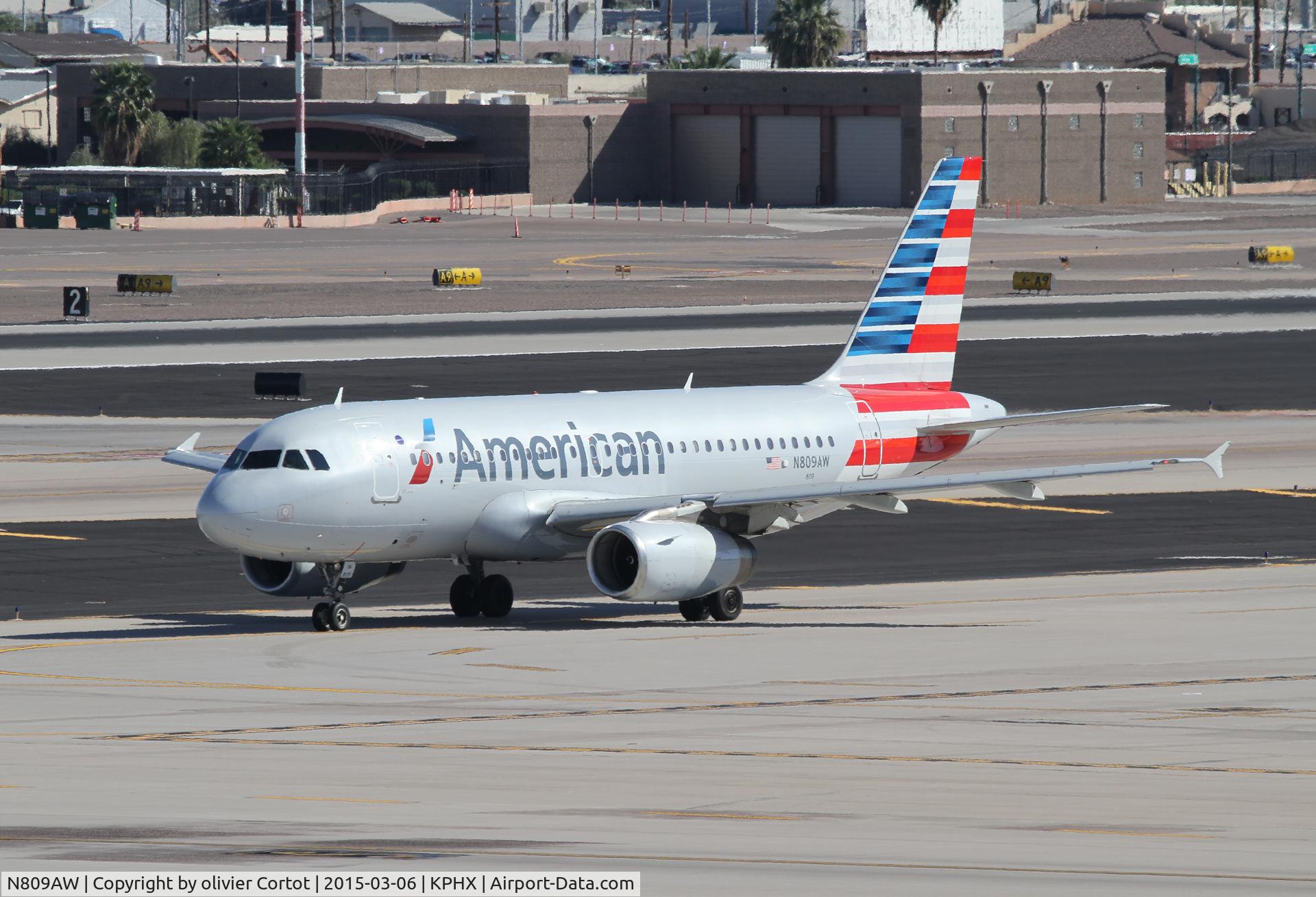 N809AW, 1999 Airbus A319-132 C/N 1111, Phoenix 2015