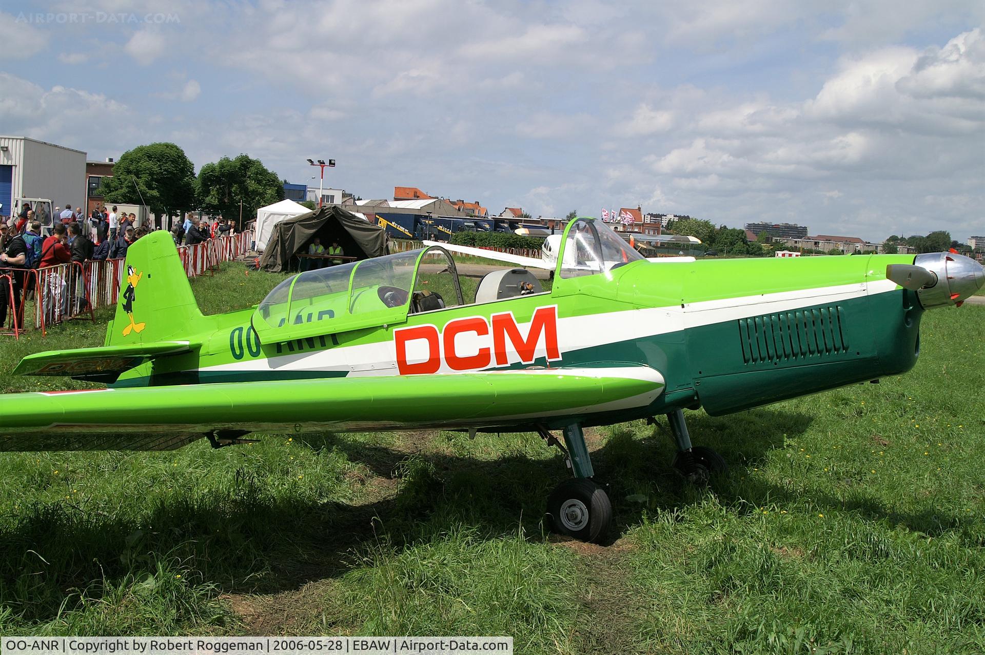 OO-ANR, 1973 Zlin Z-526F Trener Master C/N 1265, FLY IN.