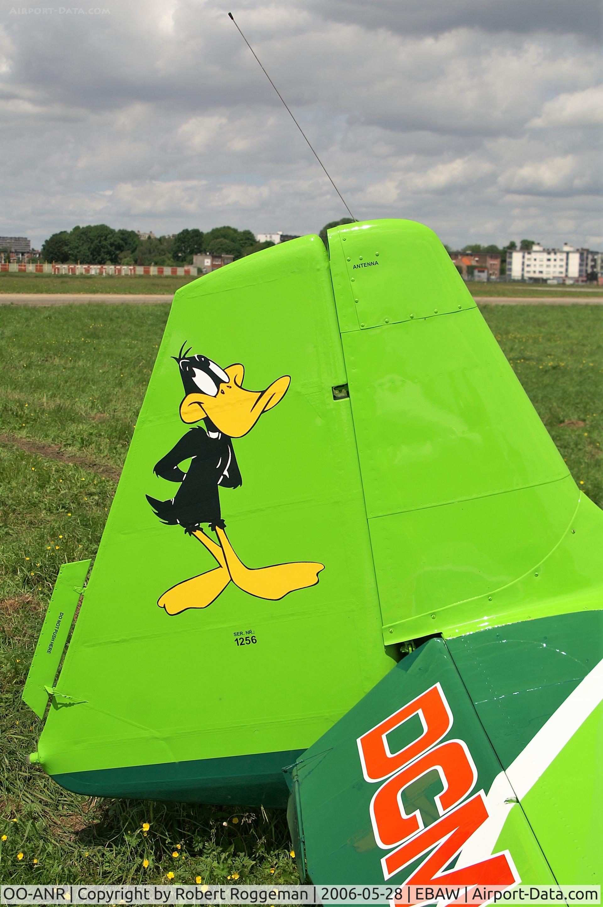 OO-ANR, 1973 Zlin Z-526F Trener Master C/N 1265, FLY IN.