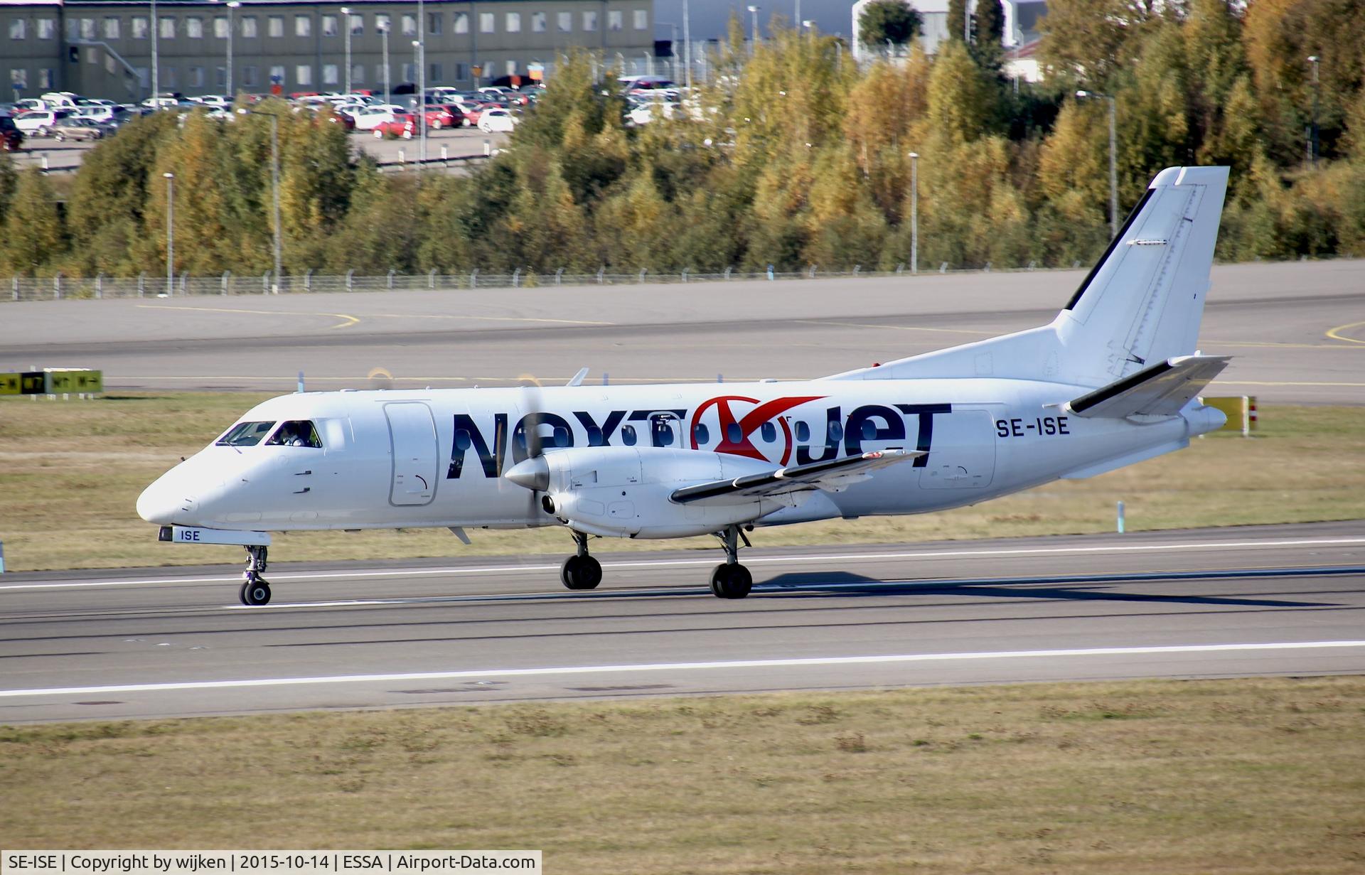 SE-ISE, 1989 Saab 340A C/N 340A-156, RWY 19L