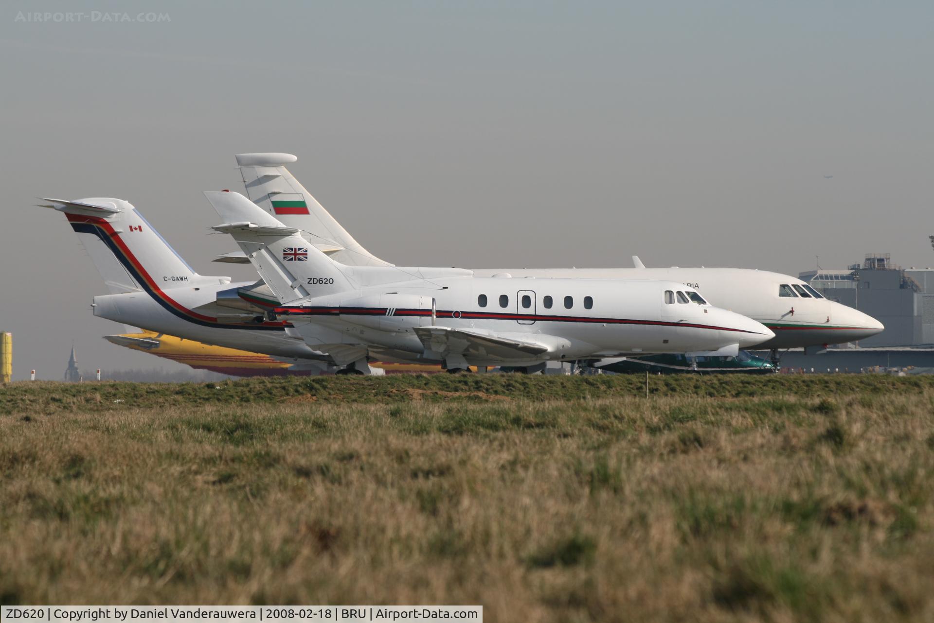 ZD620, British Aerospace BAe-125 CC.3 C/N 257181, ZD620 (UK) + LZ-001 (Bulgaria) + C-GAWH (Canada)