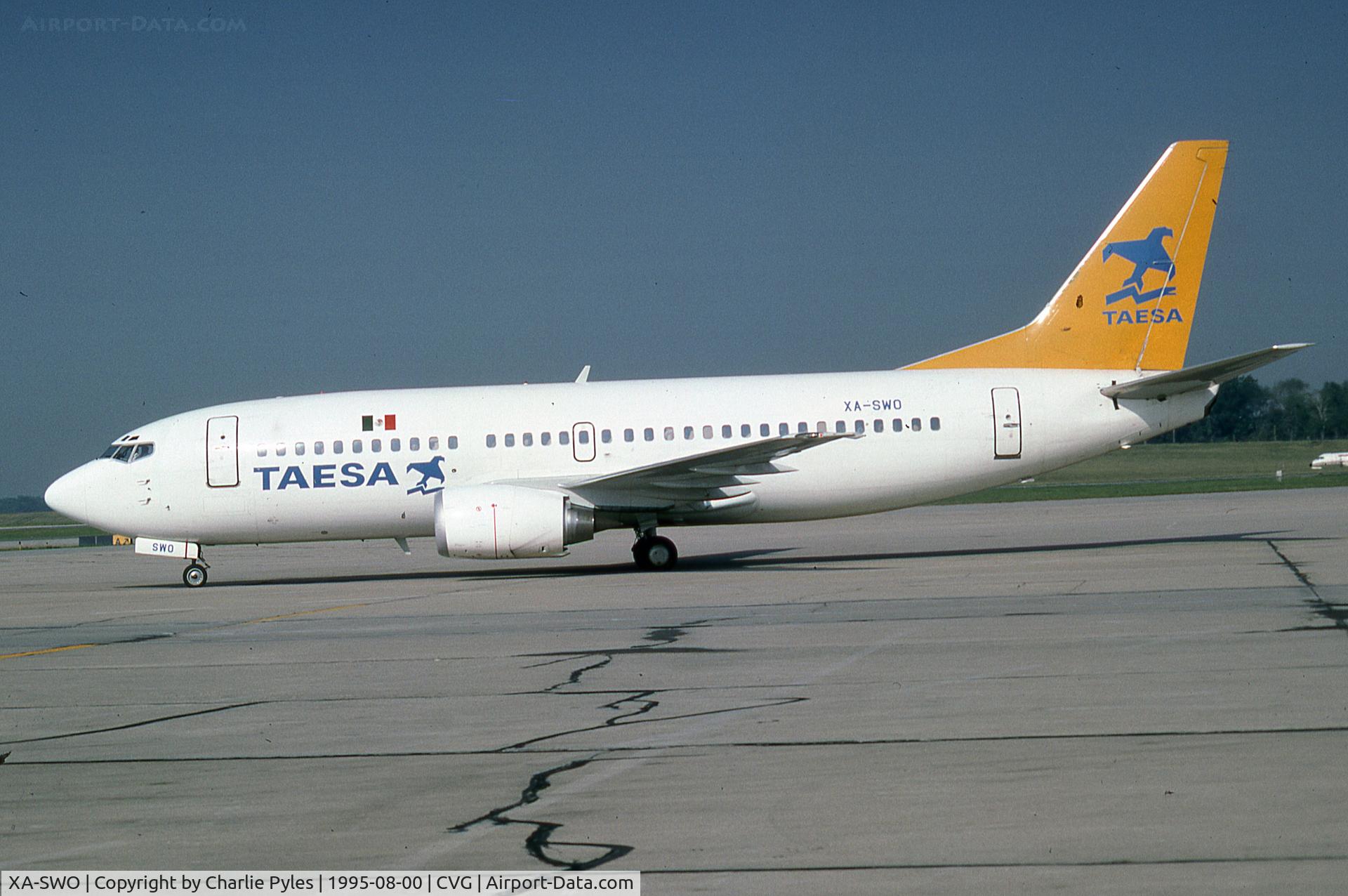 XA-SWO, 1994 Boeing 737-33A C/N 27284, Taesa