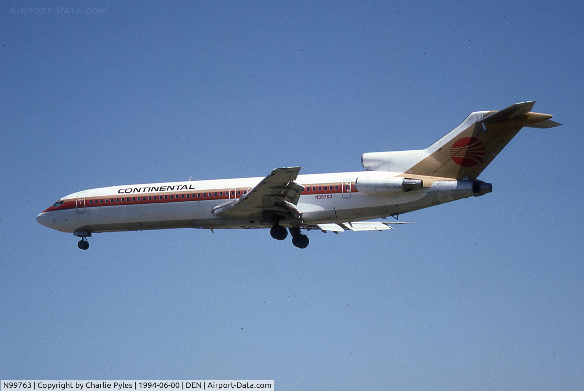 N99763, 1973 Boeing 727-227 C/N 20772, Stapleton