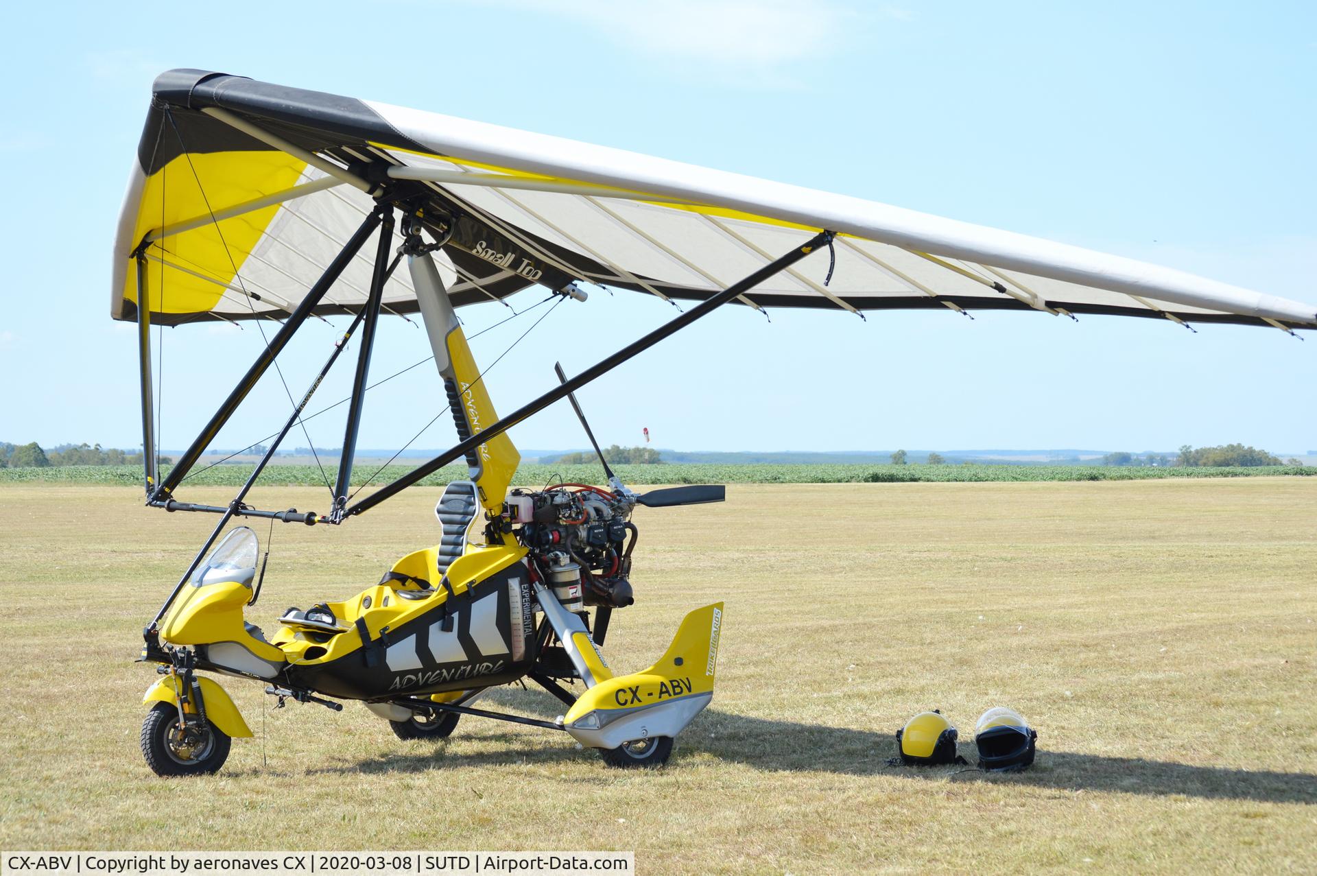 CX-ABV, Ikaros adventure C/N ADK-25008, en festival aéreo aero club de flores (Trinidad) 08/03/2020.