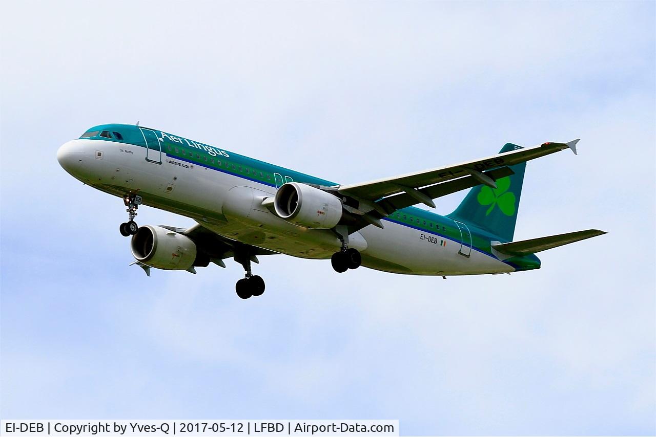 EI-DEB, 2004 Airbus A320-214 C/N 2206, Airbus A320-214, Short approach rwy 23, Bordeaux-Mérignac airport (LFBD-BOD)