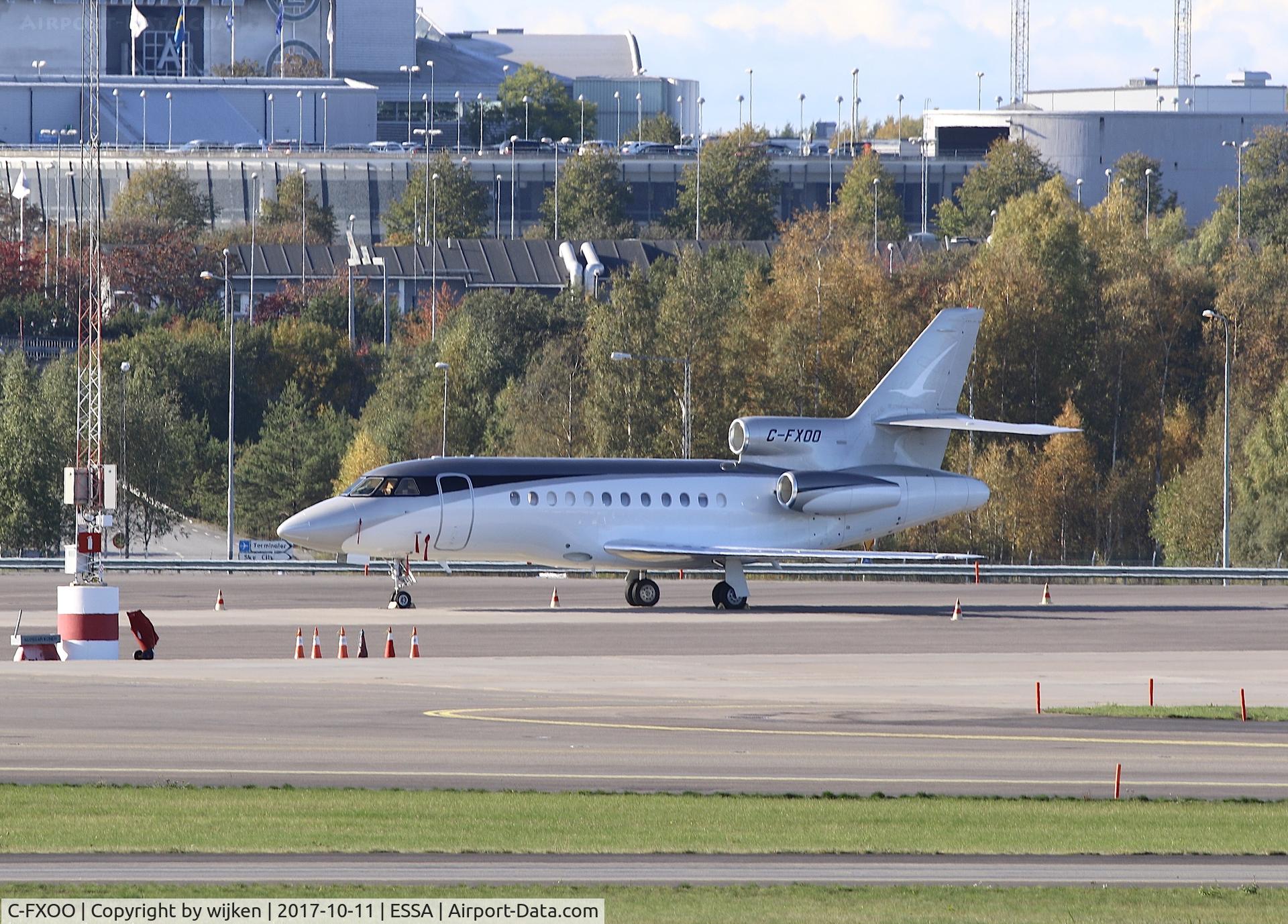 C-FXOO, 1990 Dassault Falcon 900 C/N 86, Ramp M