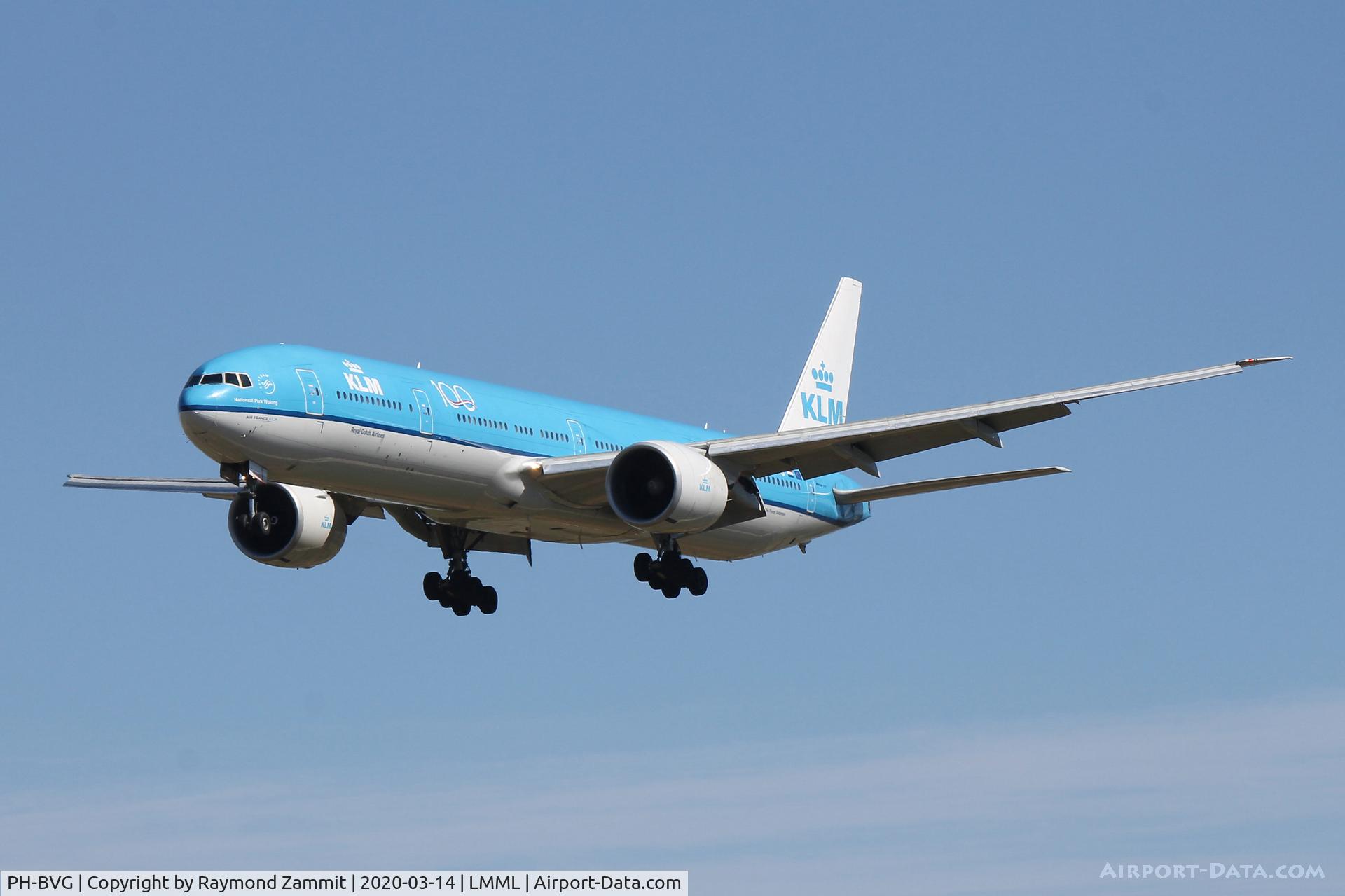 PH-BVG, 2012 Boeing 777-306/ER C/N 38867, B777 PH-BVG KLM