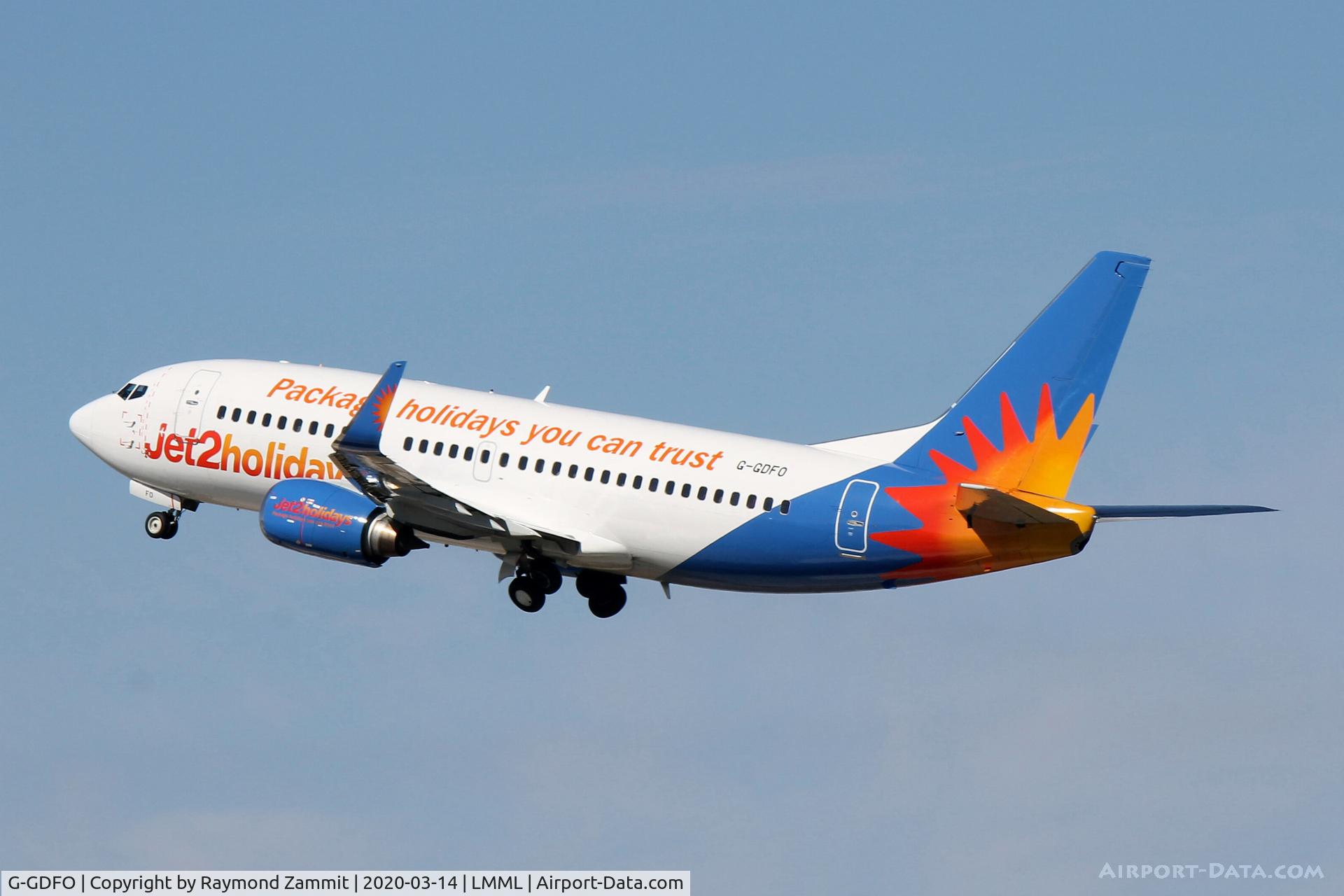 G-GDFO, 1998 Boeing 737-3U3 C/N 28740, B737-300 G-GDFO Jet2Com