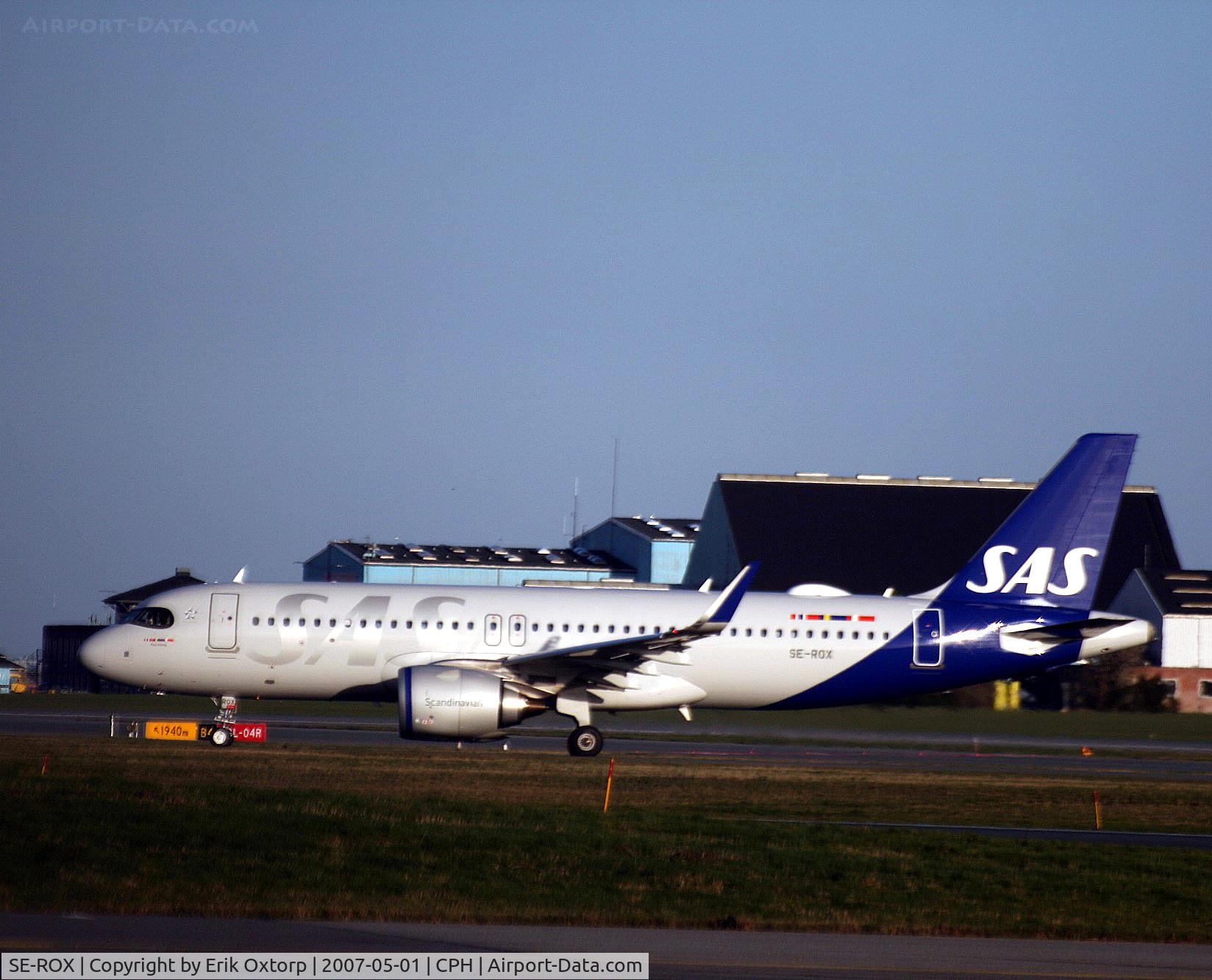 SE-ROX, 2019 Airbus A320-251N C/N 9330, SE-ROX landed rw 22L