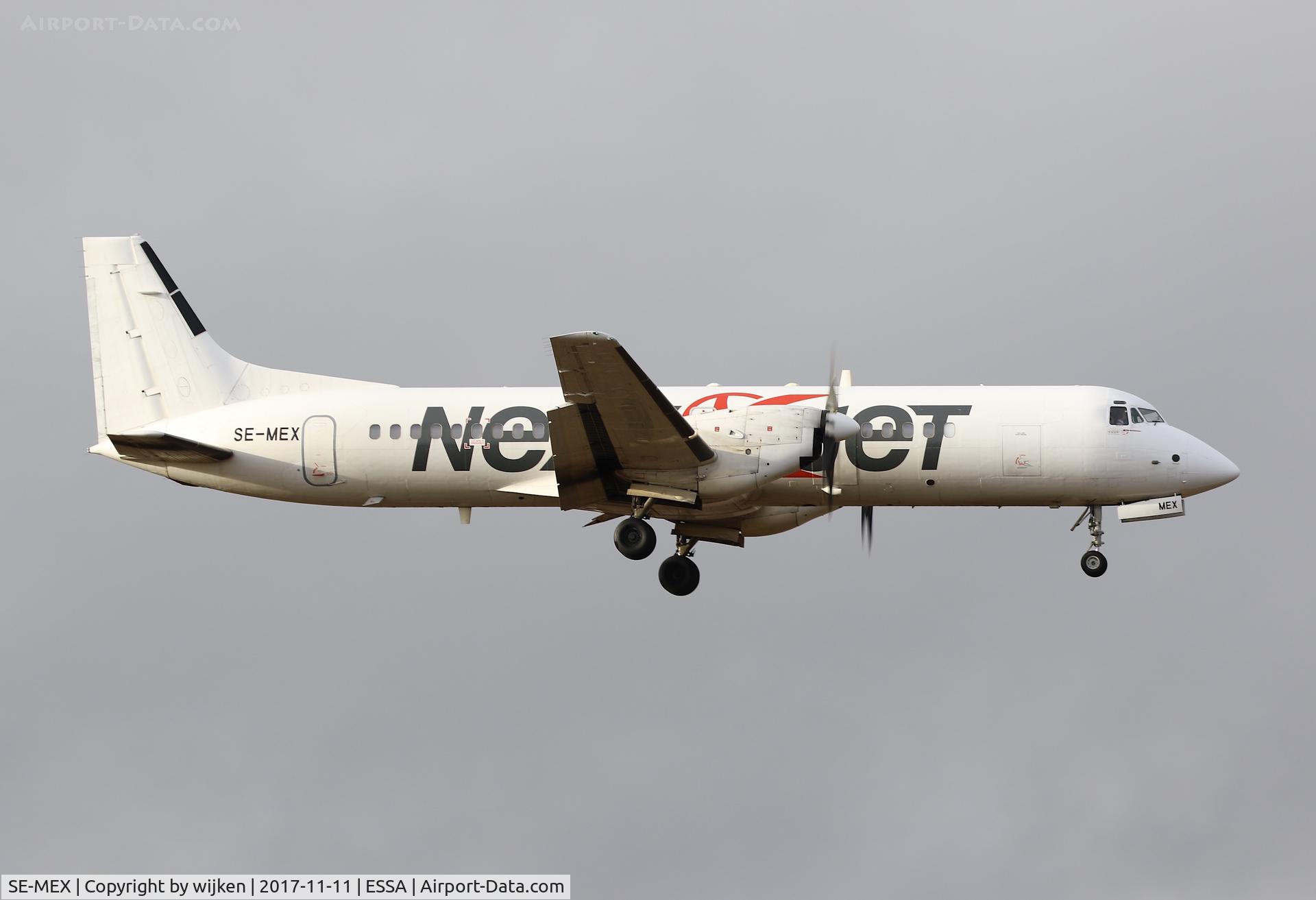 SE-MEX, 1989 British Aerospace ATP C/N 2018, RWY 01L