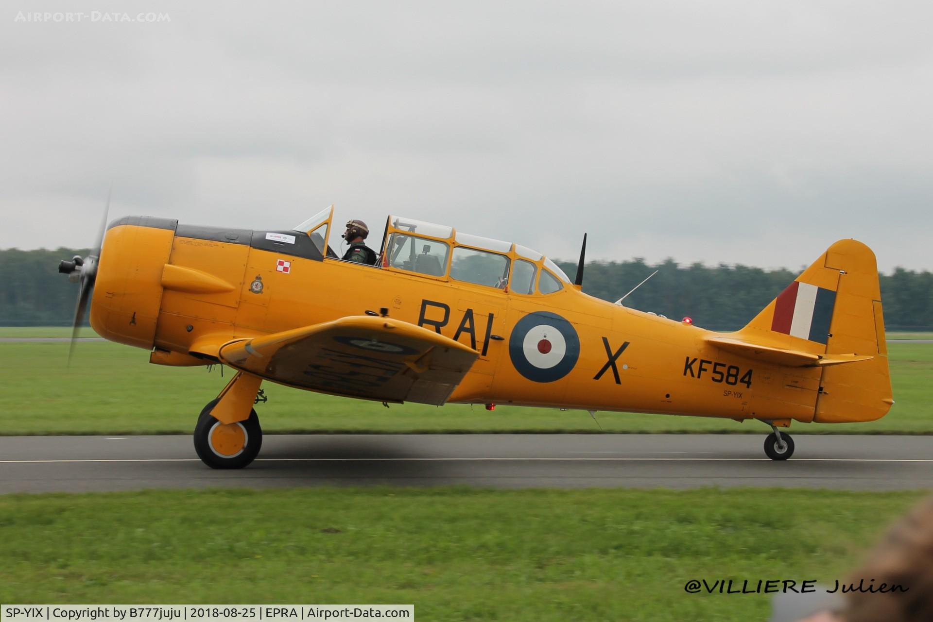 SP-YIX, 1953 Canadian Car & Foundry T-6H Harvard Mk.4M C/N CCF4-409, at Radom