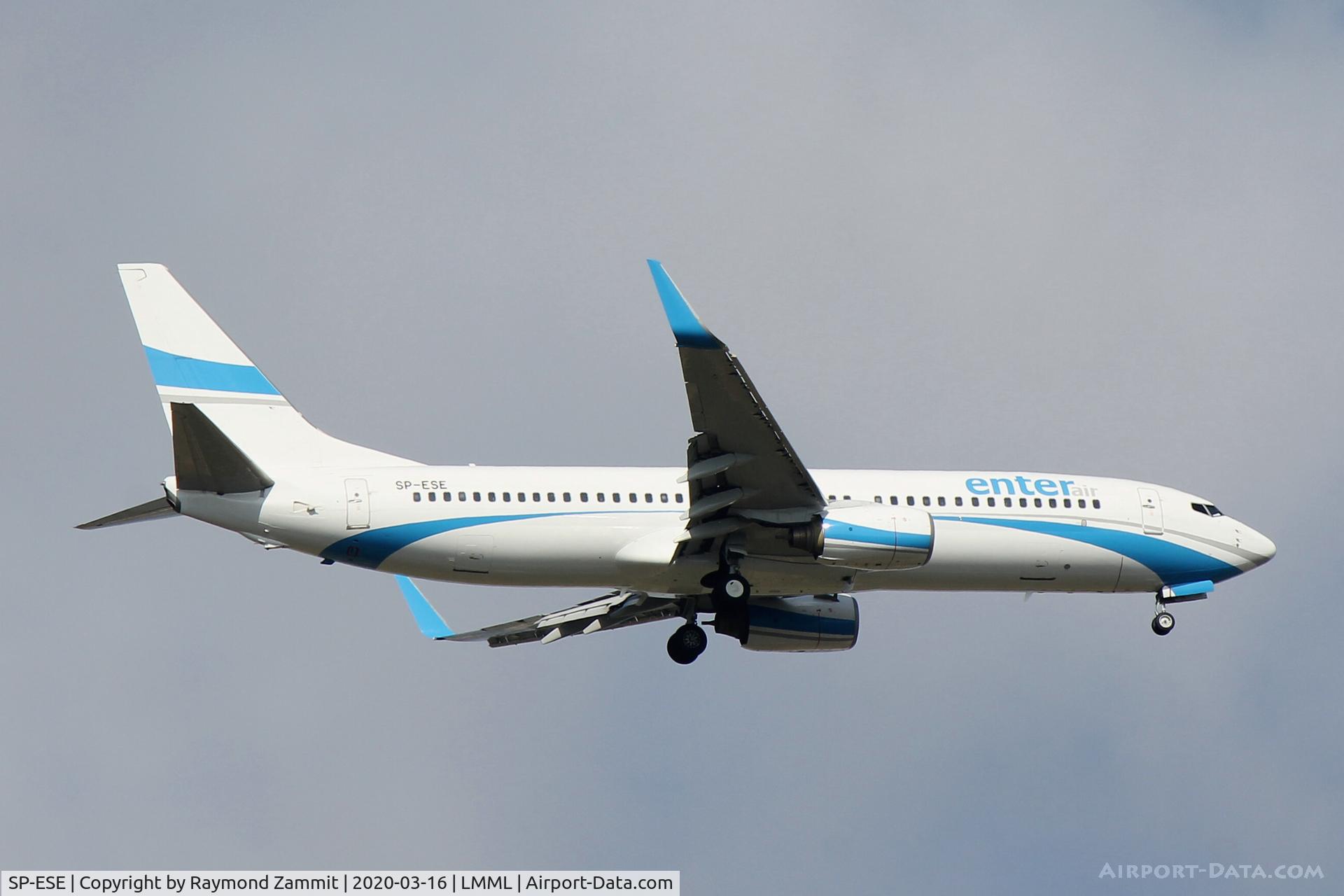 SP-ESE, 2007 Boeing 737-8Q8 C/N 30688, B737-800 SP-ESE Enter Air