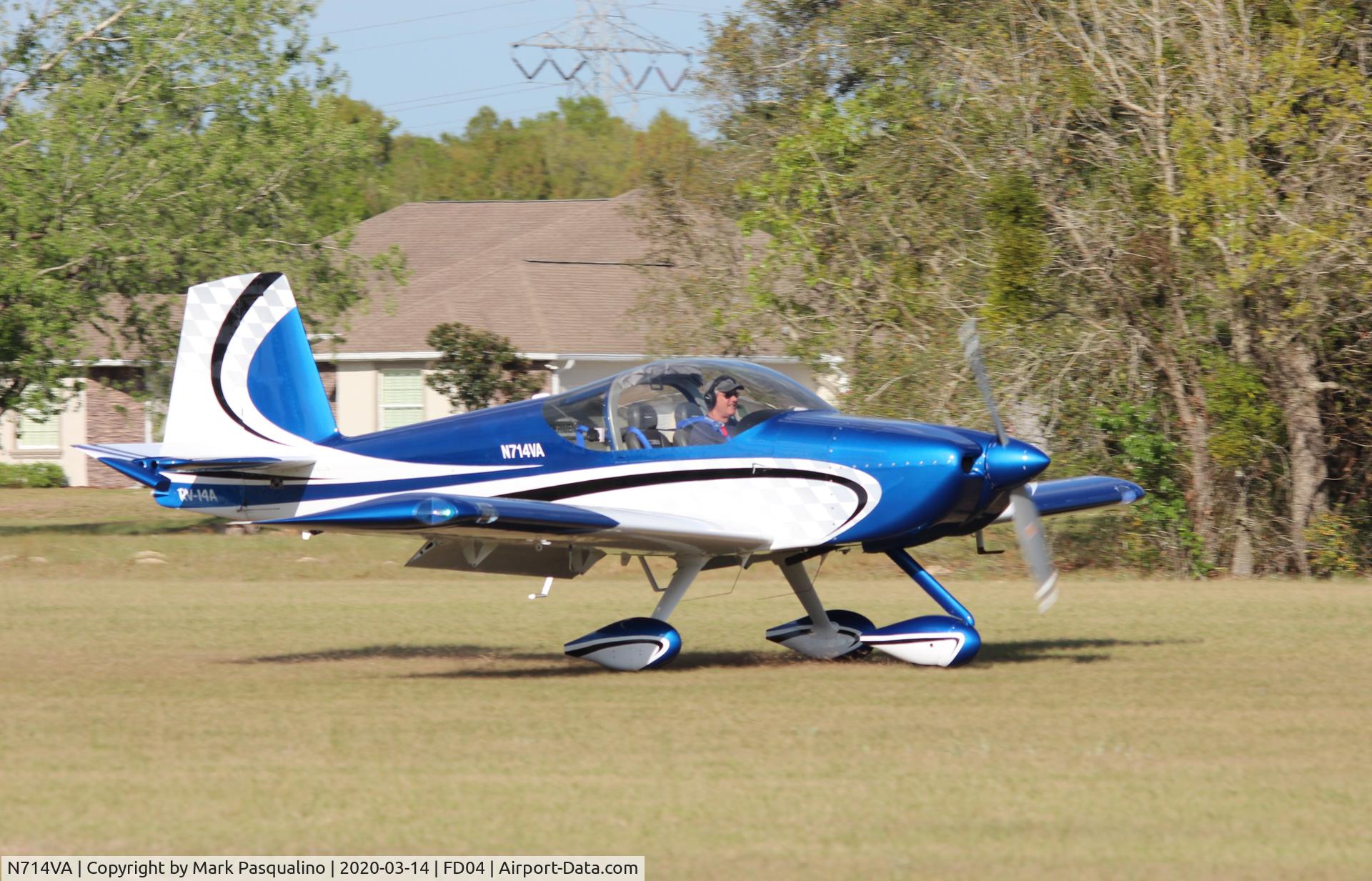 N714VA, 2018 Vans RV-14A C/N 140231, Vans RV-14A