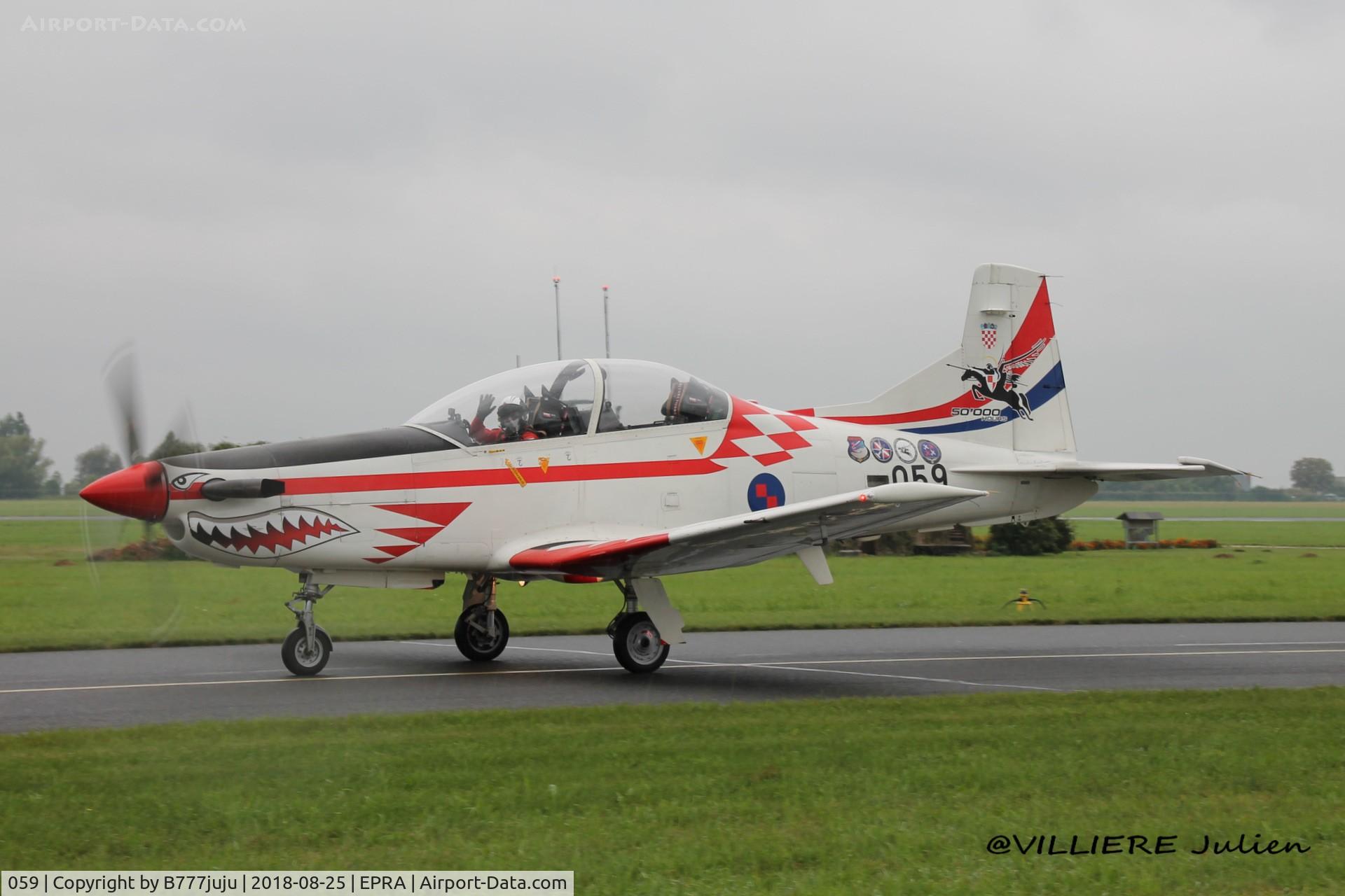 059, Pilatus PC-9M C/N 622, at Radom