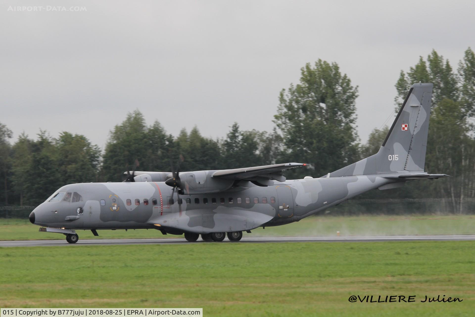 015, 2004 CASA C-295M C/N S-015, at Radom