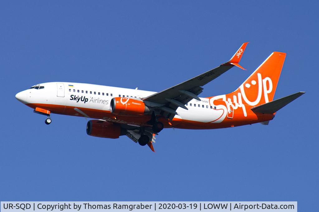 UR-SQD, 2002 Boeing 737-73V C/N 32413, SkyUp Airlines Boeing 737-700