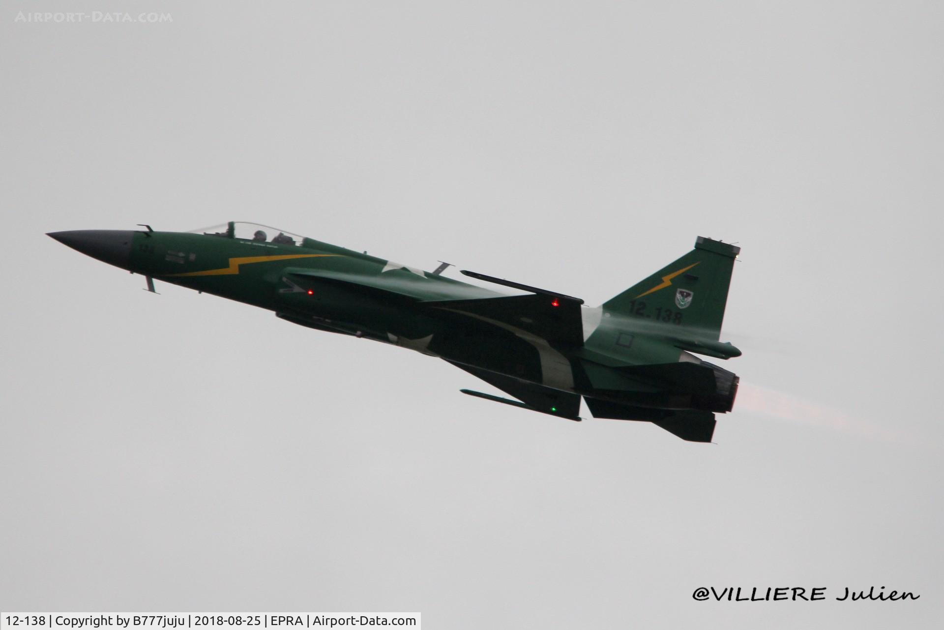 12-138, PAC JF-17 Thunder C/N FC10130, at Radom