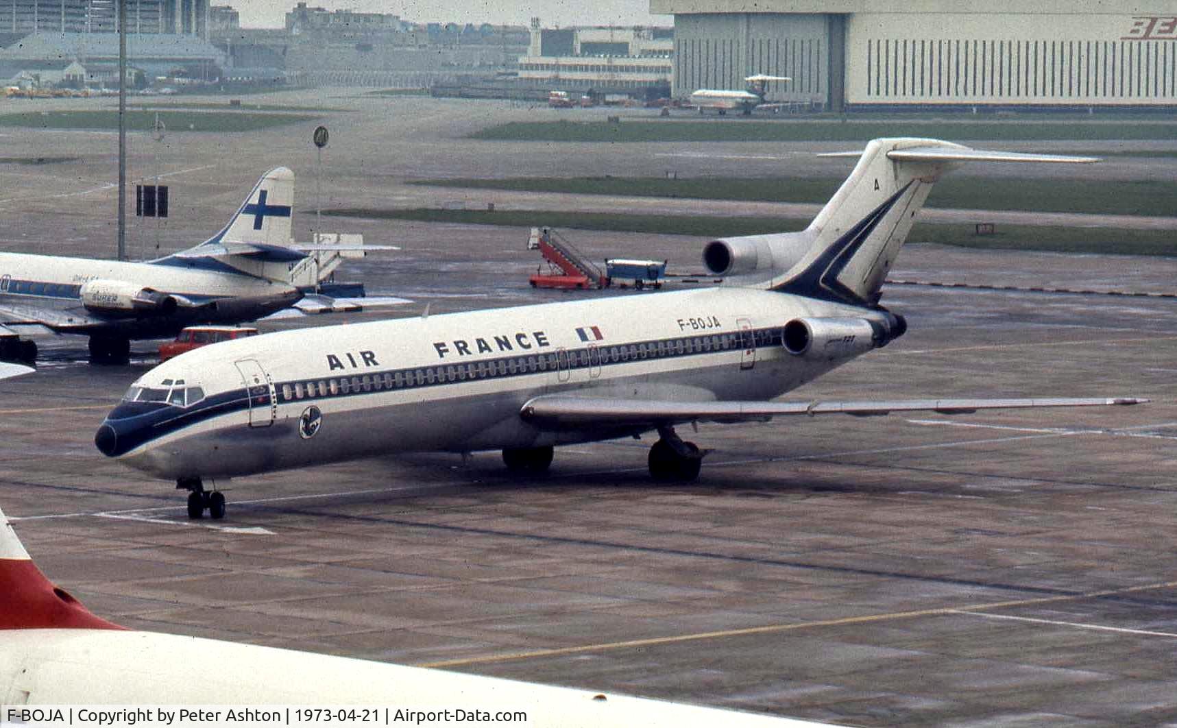 F-BOJA, 1968 Boeing 727-228 C/N 19543, Air France