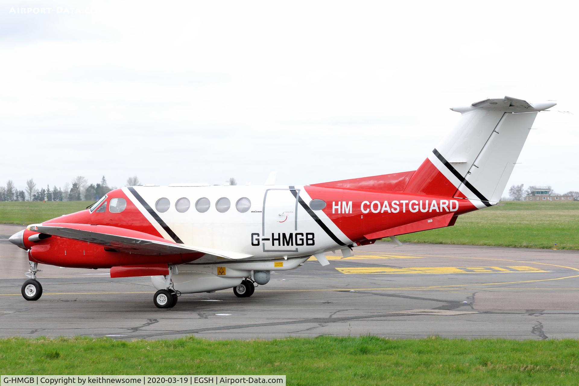 G-HMGB, 1980 Beech 200 Super King Air C/N BB-752, Arriving at Norwich from Doncaster.