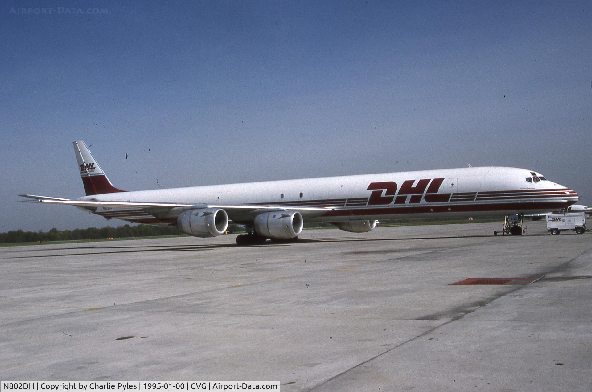 N802DH, 1969 McDonnell Douglas DC-8-73(F) C/N 46076, Old Colors