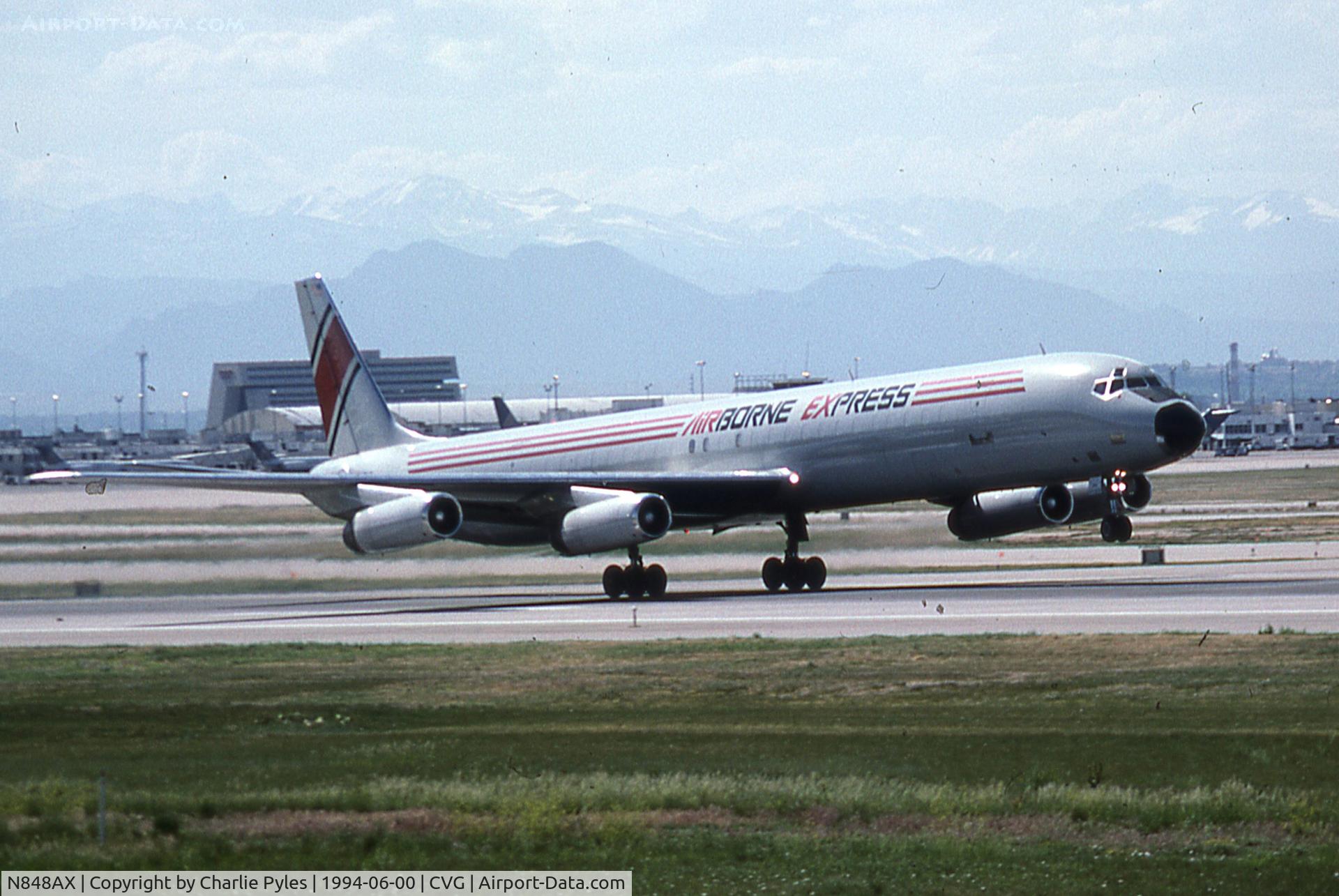 N848AX, 1969 Douglas DC-8-61 C/N 46032, Old Colors