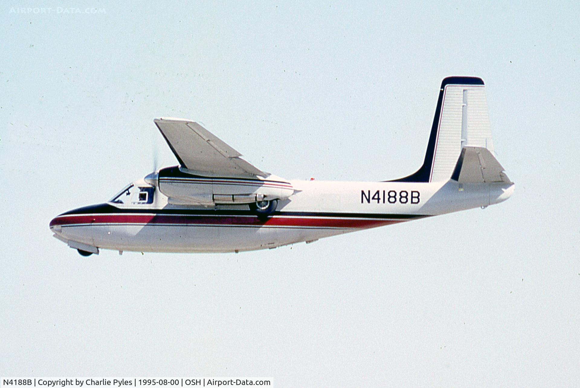 N4188B, 1953 Aero Commander 520 C/N 520-95, Leaving he show