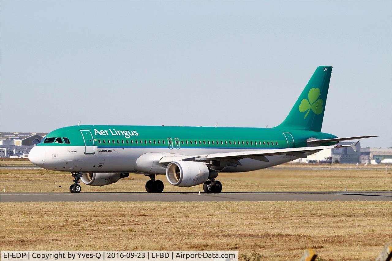 EI-EDP, 2009 Airbus A320-216 C/N 3781, Airbus A320-216, Taxiing to holding point rwy 05, Bordeaux Mérignac airport (LFBD-BOD)