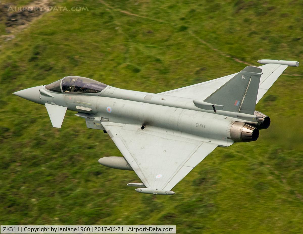 ZK311, 2010 Eurofighter EF-2000 Typhoon FGR4 C/N BS064/260, Mach LoopLFA07
