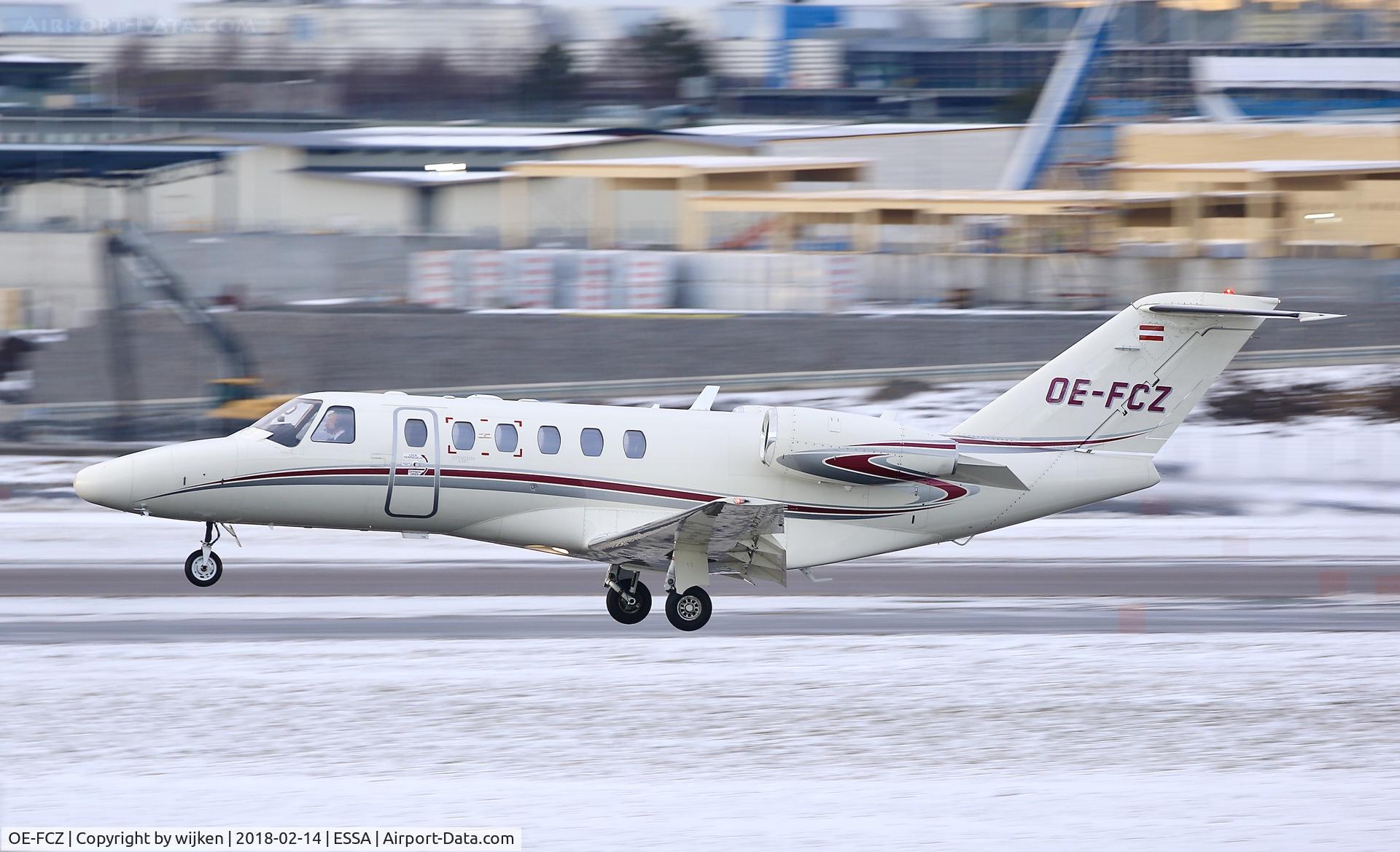 OE-FCZ, 2008 Cessna 525A CitationJet CJ2+ C/N 525A-0427, RWY 19L