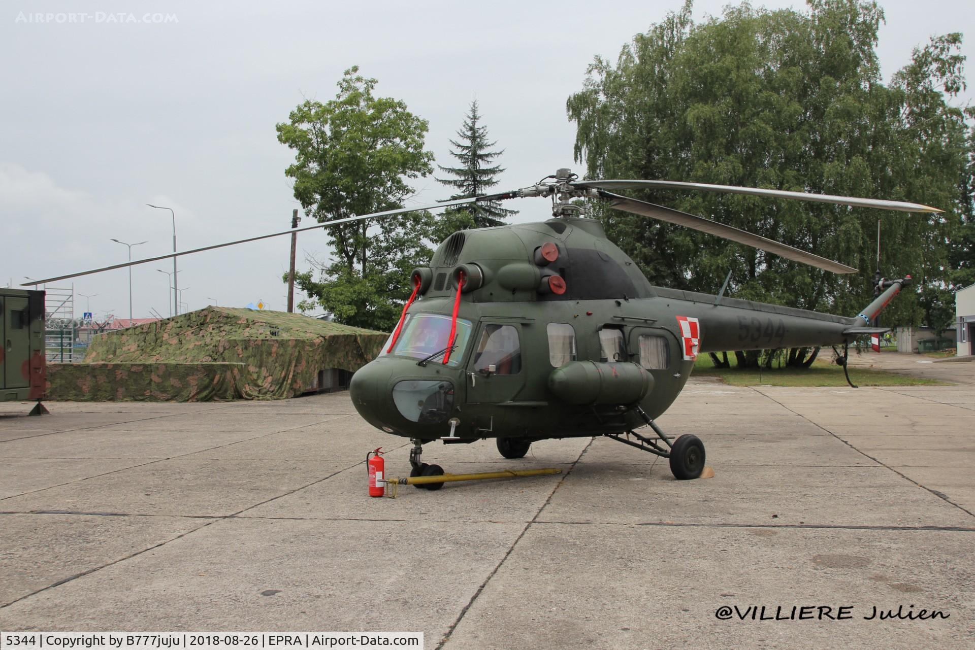 5344, PZL-Swidnik Mi-2R C/N 565344127, at Radom