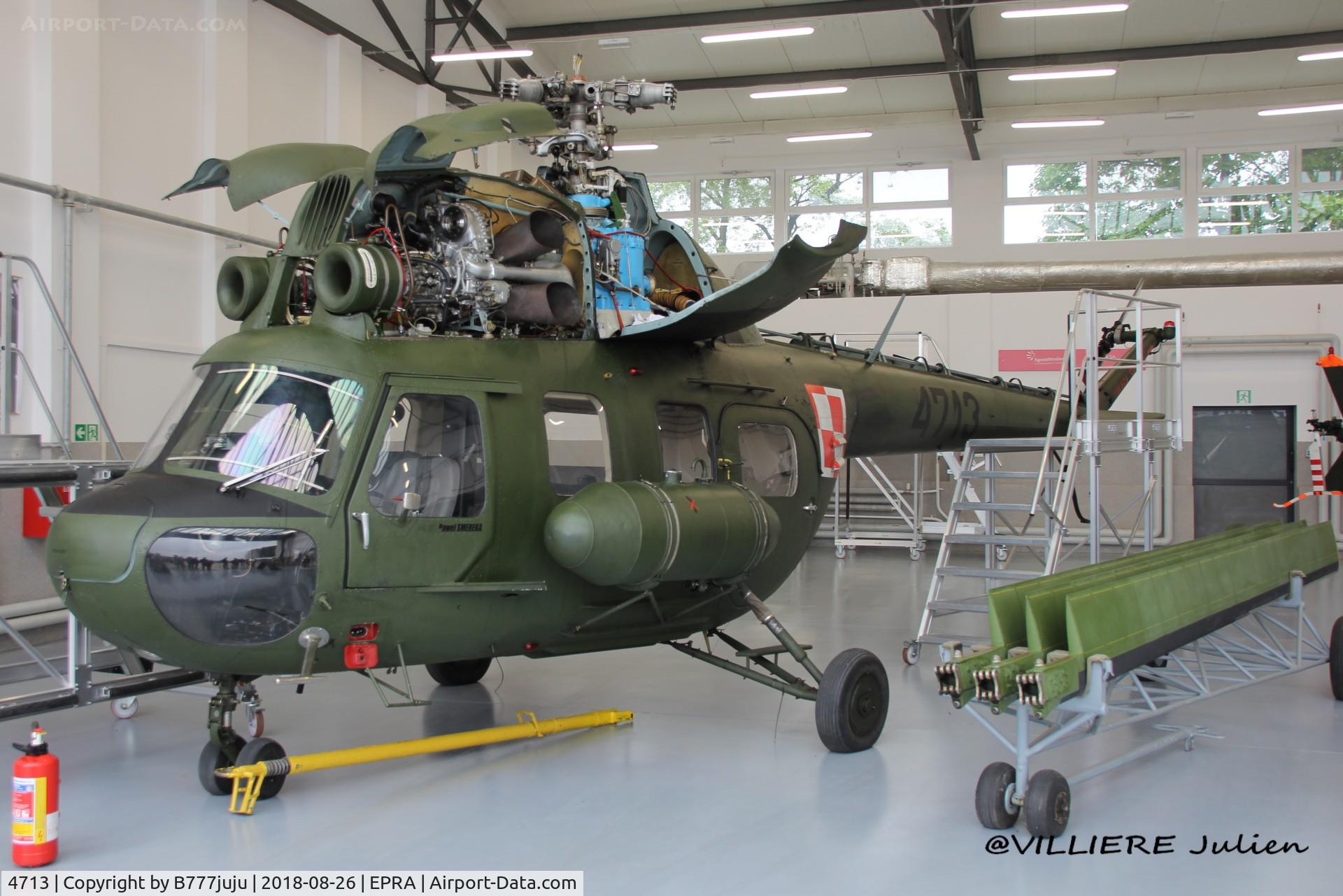 4713, PZL-Swidnik Mi-2P C/N 534713036, at Radom