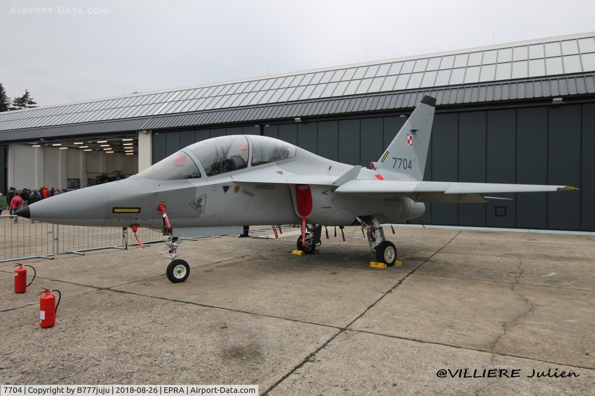 7704, Alenia Aermacchi M-346 Master C/N csx55212, at Radom