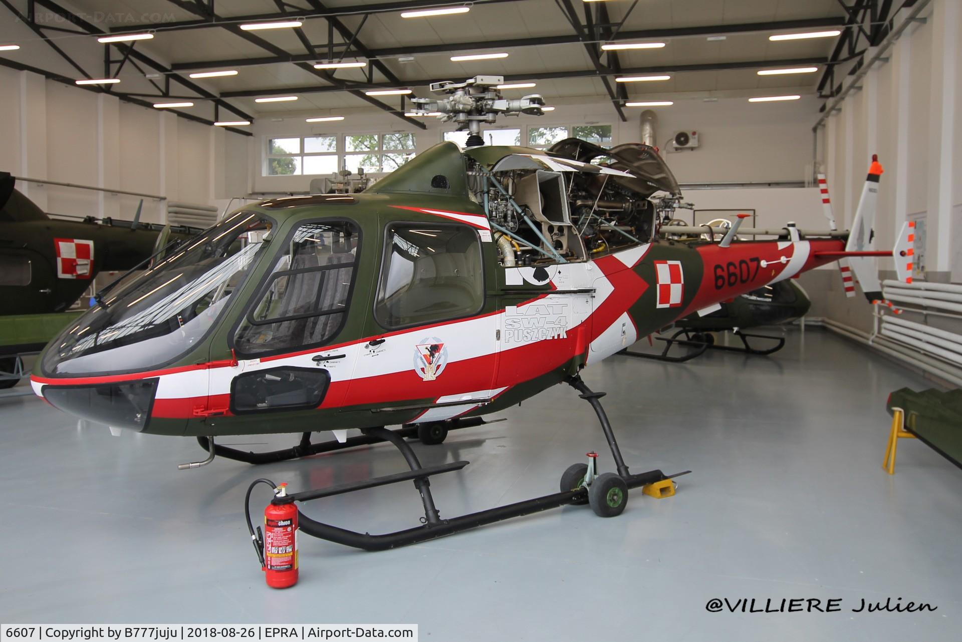 6607, PZL-Swidnik SW-4 Puszczyk C/N 660303, at Radom