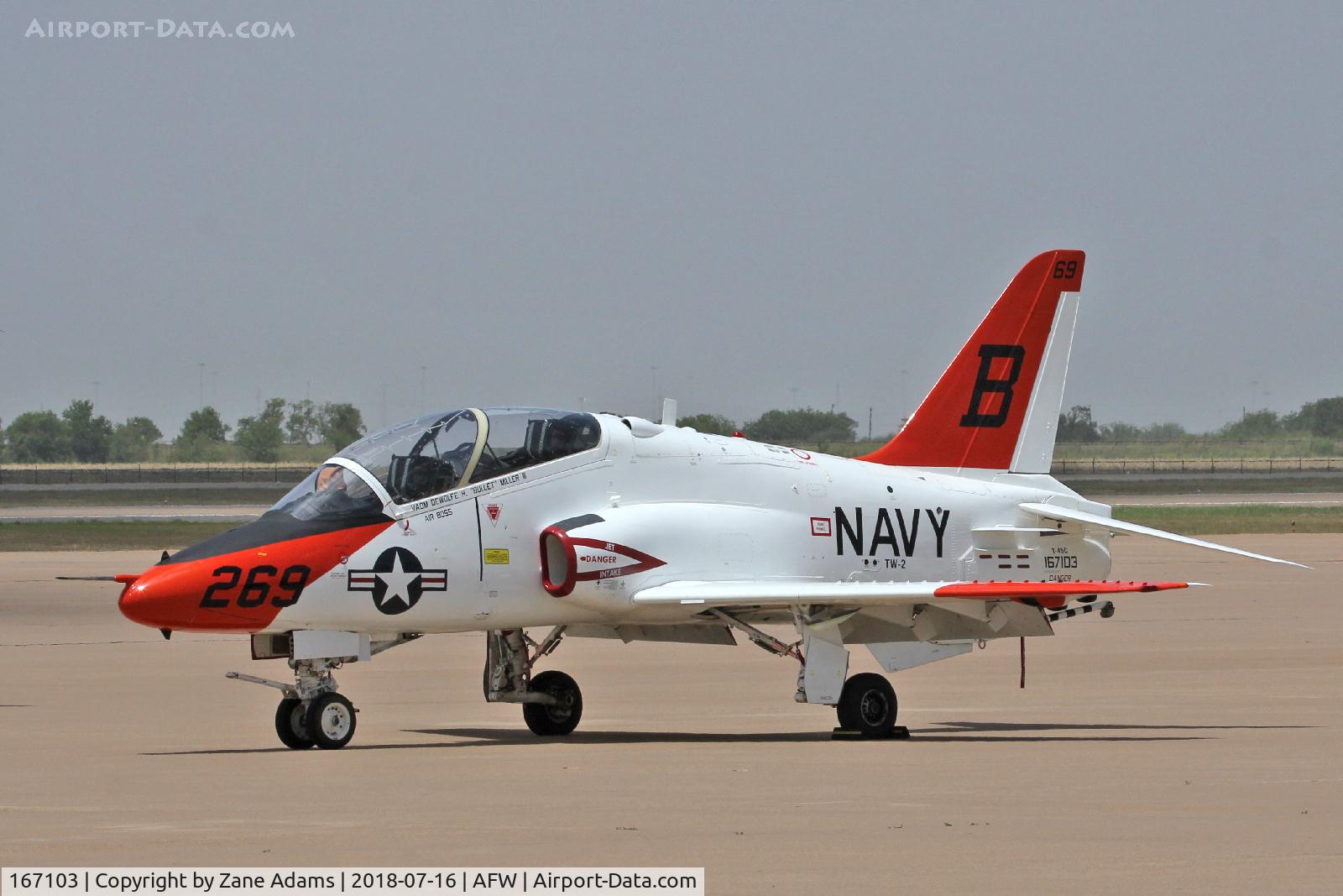 167103, Boeing T-45C Goshawk C/N C135, At Alliance Airport - Fort Worth, TX