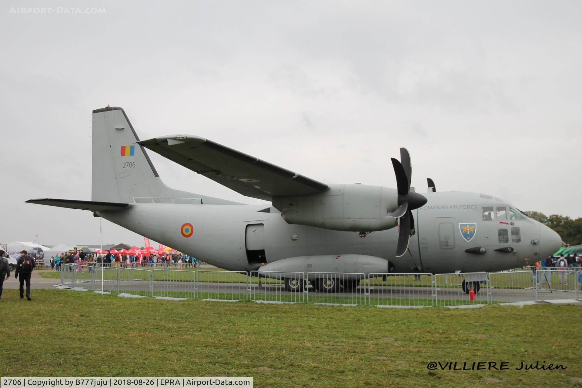 2706, 2008 Alenia C-27J Spartan C/N 4153, at Radom