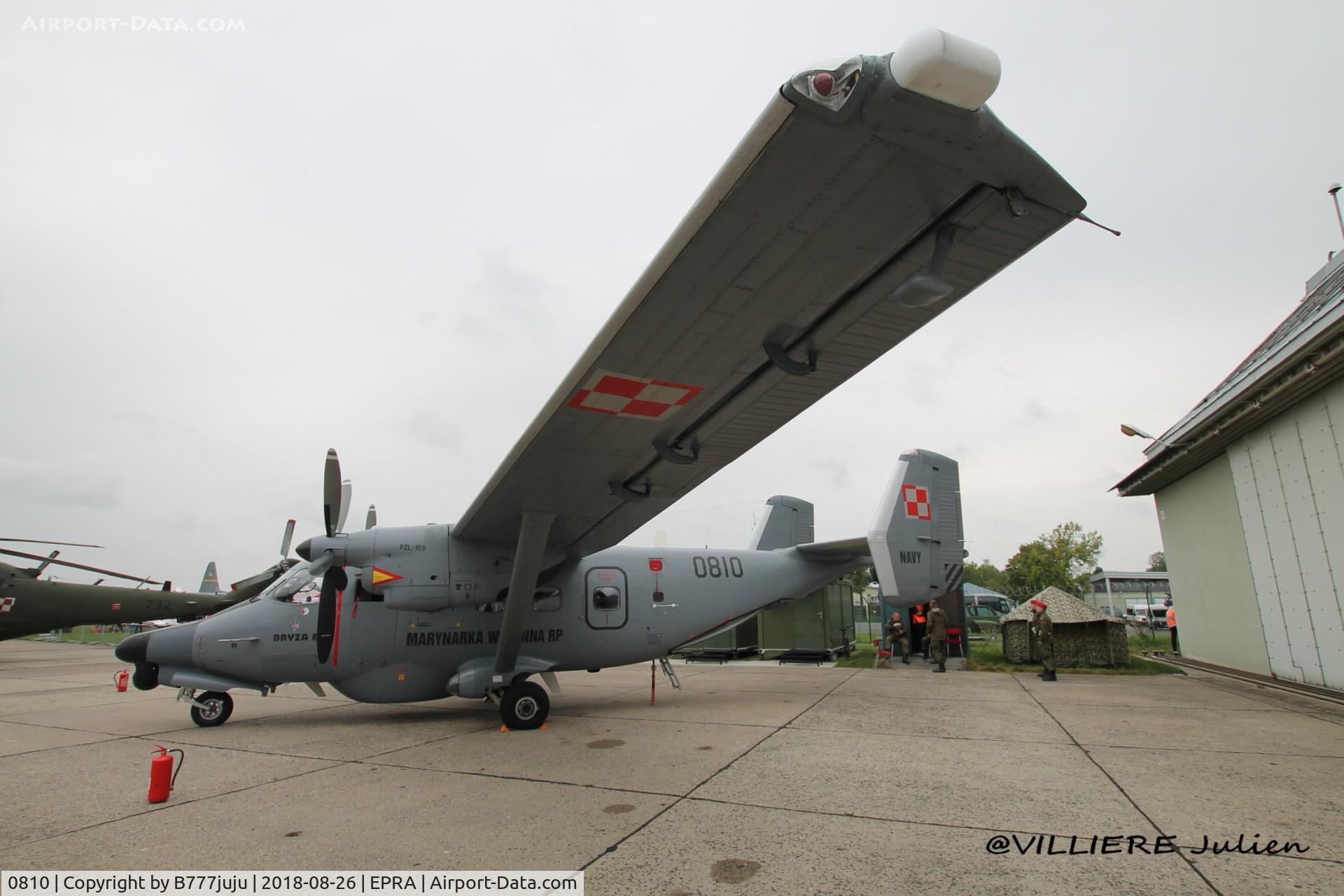 0810, PZL-Mielec M-28B1R Bryza 1R C/N AJGP1-01, at Radom