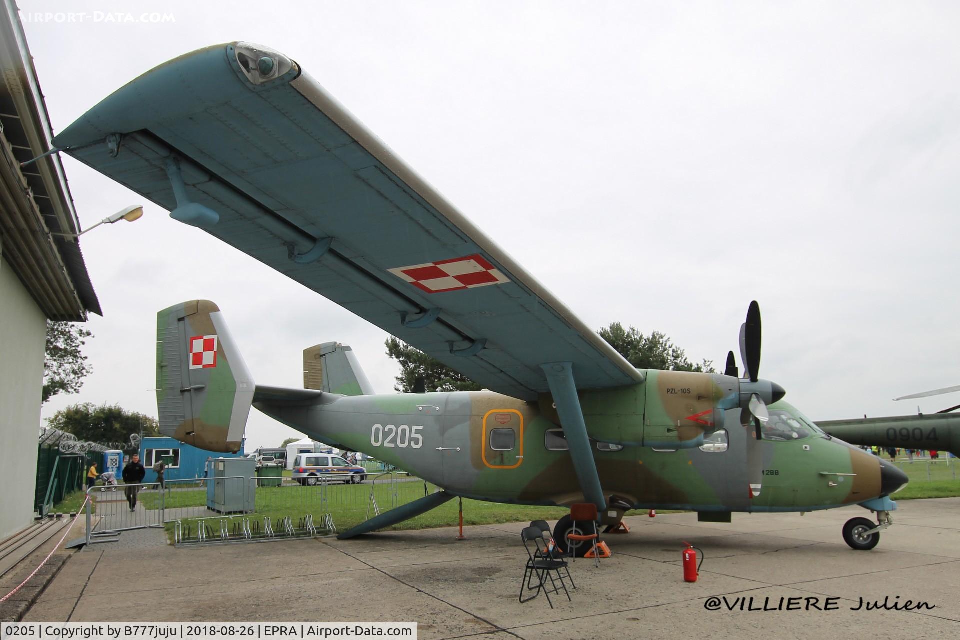 0205, PZL-Mielec M-28B1TD Bryza 1TD C/N AJG002-05, at Radom