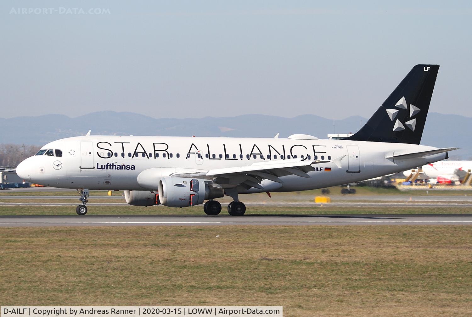 D-AILF, 1996 Airbus A319-114 C/N 636, Lufthansa A319