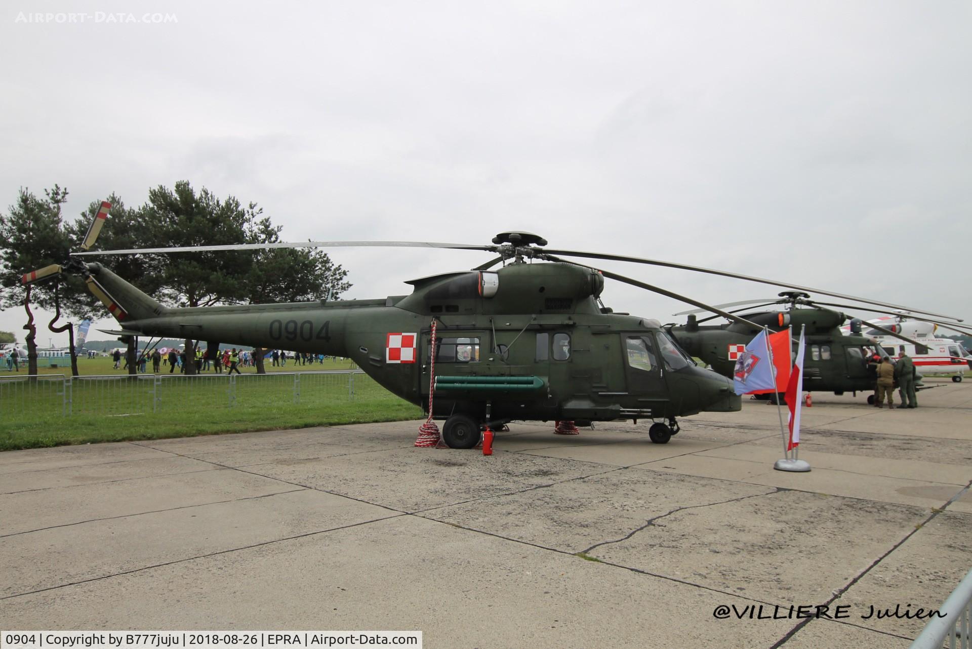 0904, PZL-Swidnik W-3WA Sokol C/N 360904, at Radom