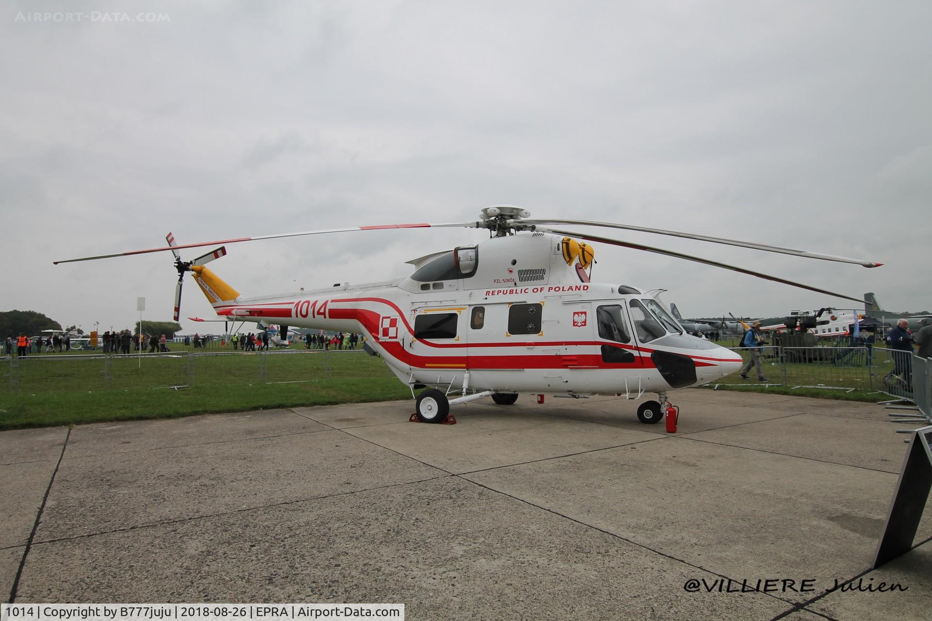 1014, PZL-Swidnik W-3WA Sokol C/N 361014, at Radom