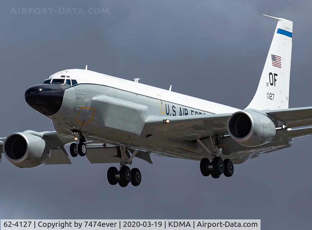 62-4127, 1962 Boeing TC-135W Stratolifter C/N 18467, MAVRK55