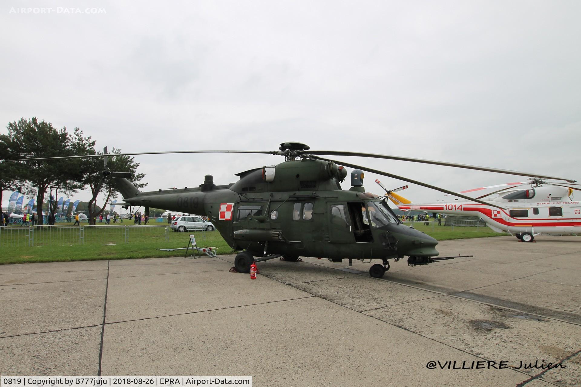 0819, PZL-Swidnik W-3PL Gluszec C/N 360819, at Radom