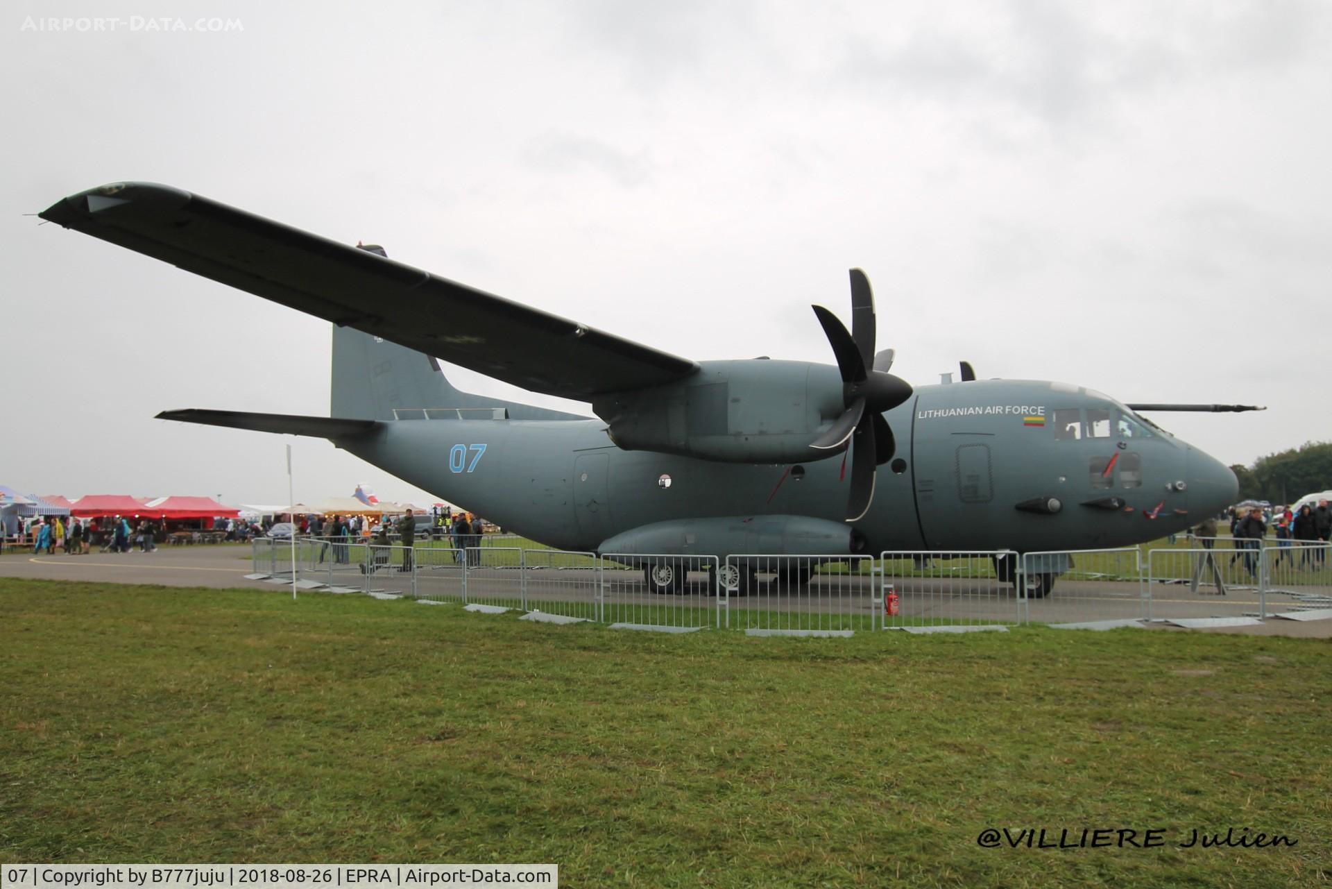 07, 2008 Alenia C-27J Spartan C/N 4139, at Radom